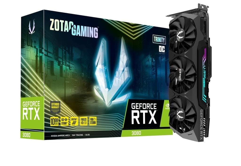 ZOTAC GeForce RTX 3080 Trinity OC 10GB GDDR6X ZT-A30800J-10P