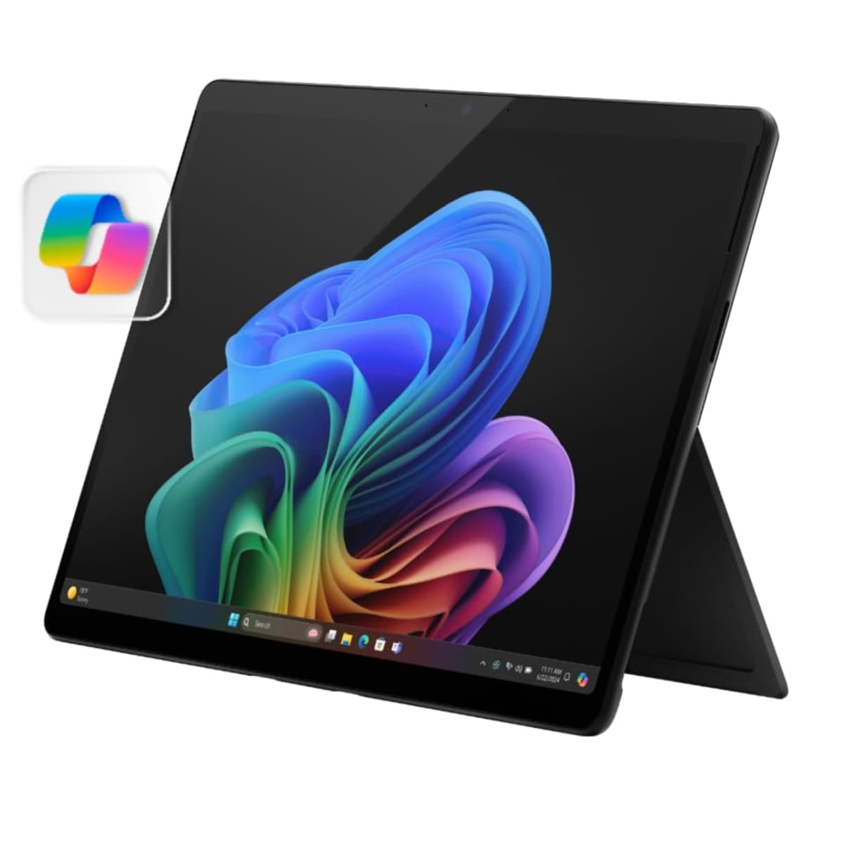 Microsoft Surface Pro 2-en-1 (2024) Copilot+ PC, 13" OLED táctil, Snapdragon X Elite 12-core, 16GB RAM, 1TB, Negro (Renewed) ZIB-00018-cr