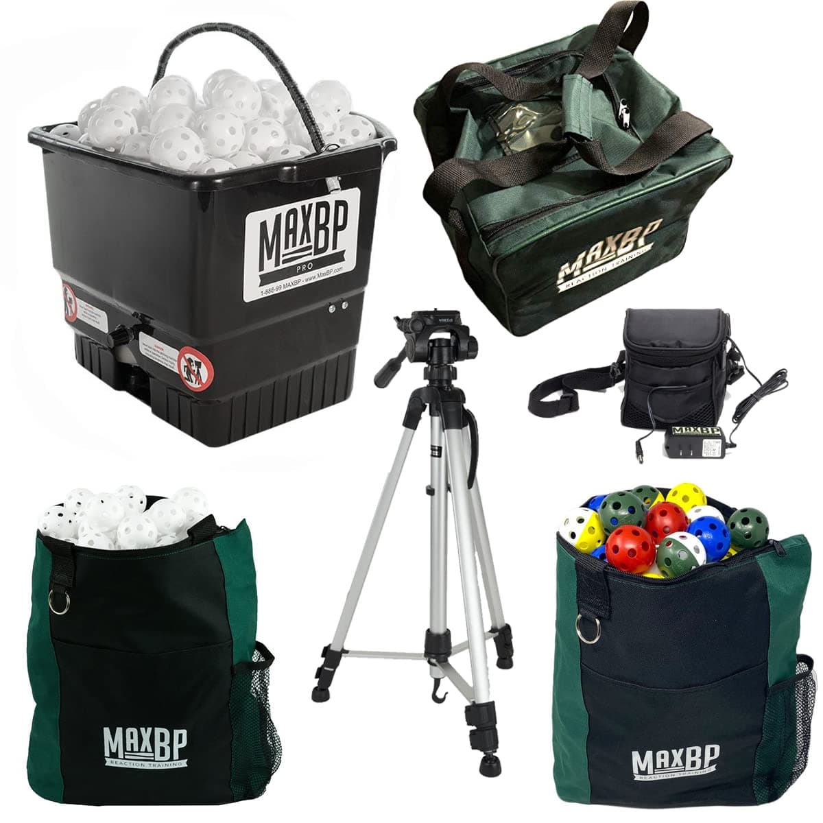 MaxBP Pro AC Package con Pelotas Blancas y Mixtas