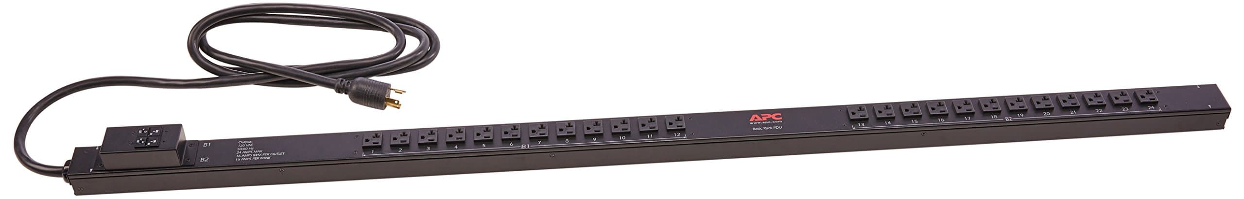 APC AP7532 PDU para Rack/Conmutada/Zero U/24A/120V Protector contra Sobretensiones