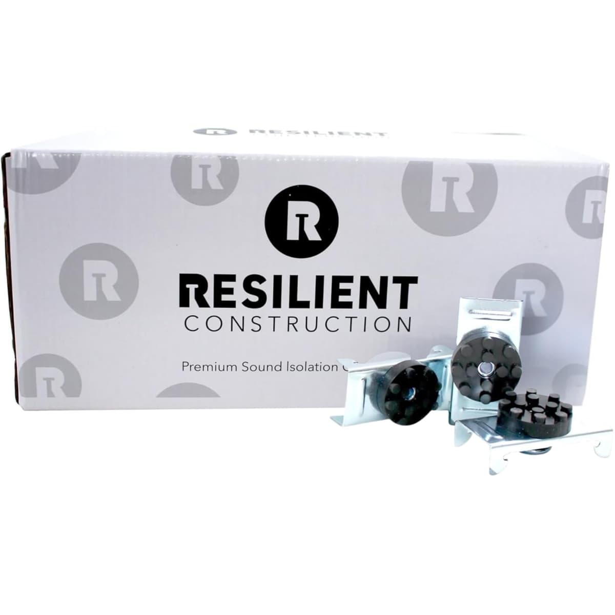 Resilient Construction Premium Sound Isolation Clips - Pack de 200 para Aislamiento Acústico RCSC