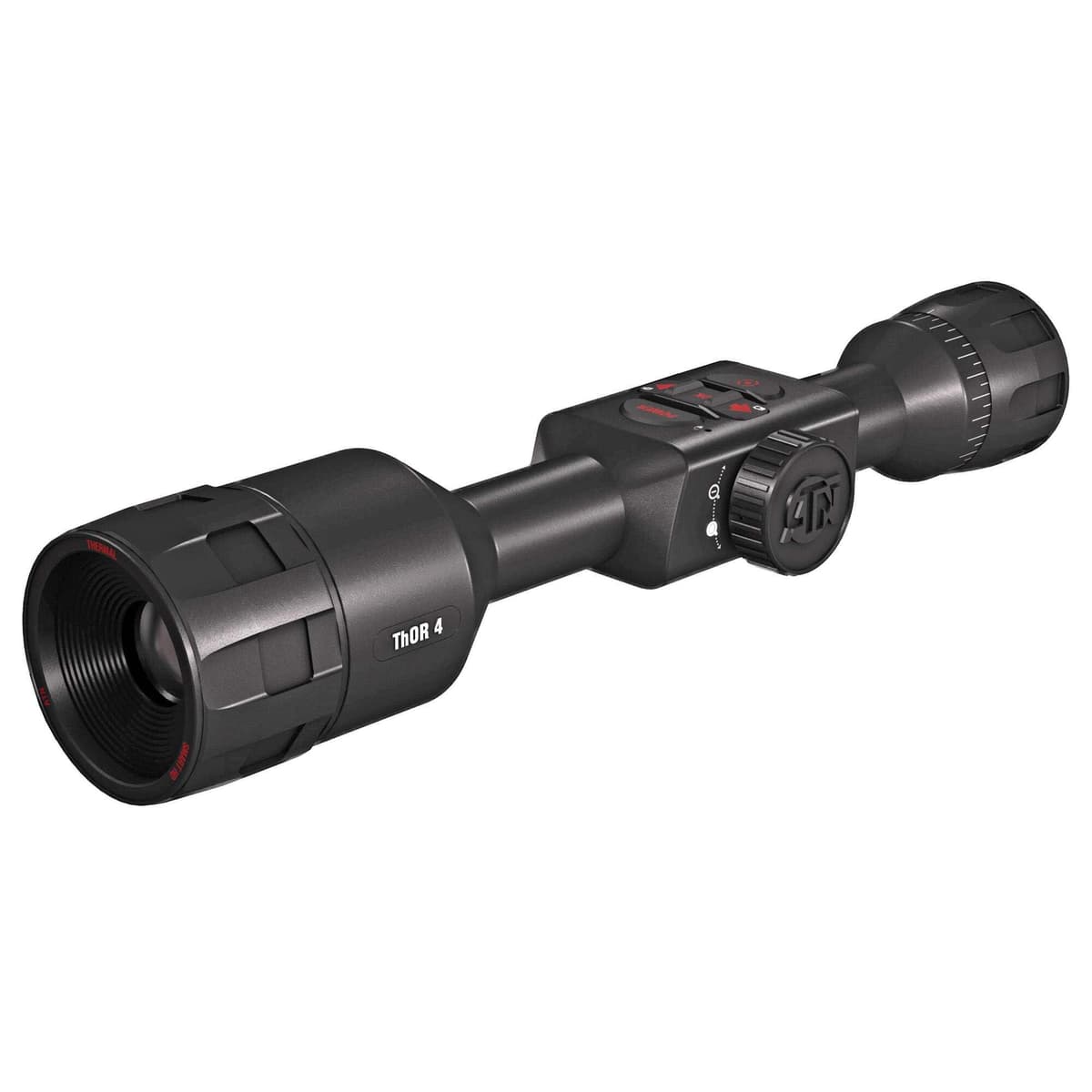 ATN ThOR 4 HD 1.5-15x 640x480 Visor térmico para rifle con grabación HD, WiFi y GPS TIWST4642A