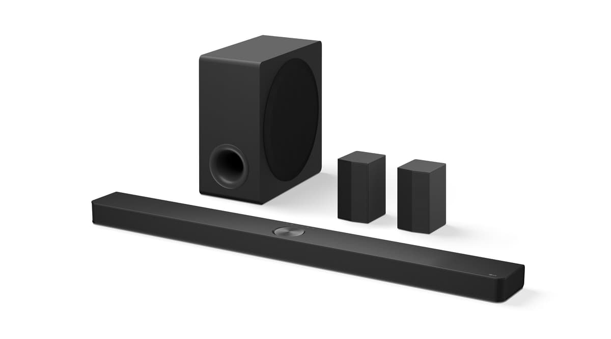 LG S90TR 7.1.3-Channel OLED evo TV Matching Home Theater Soundbar con Rear Surround y Subwoofer Inalámbrico, Dolby Atmos, WOWCAST (Modelo 2024)