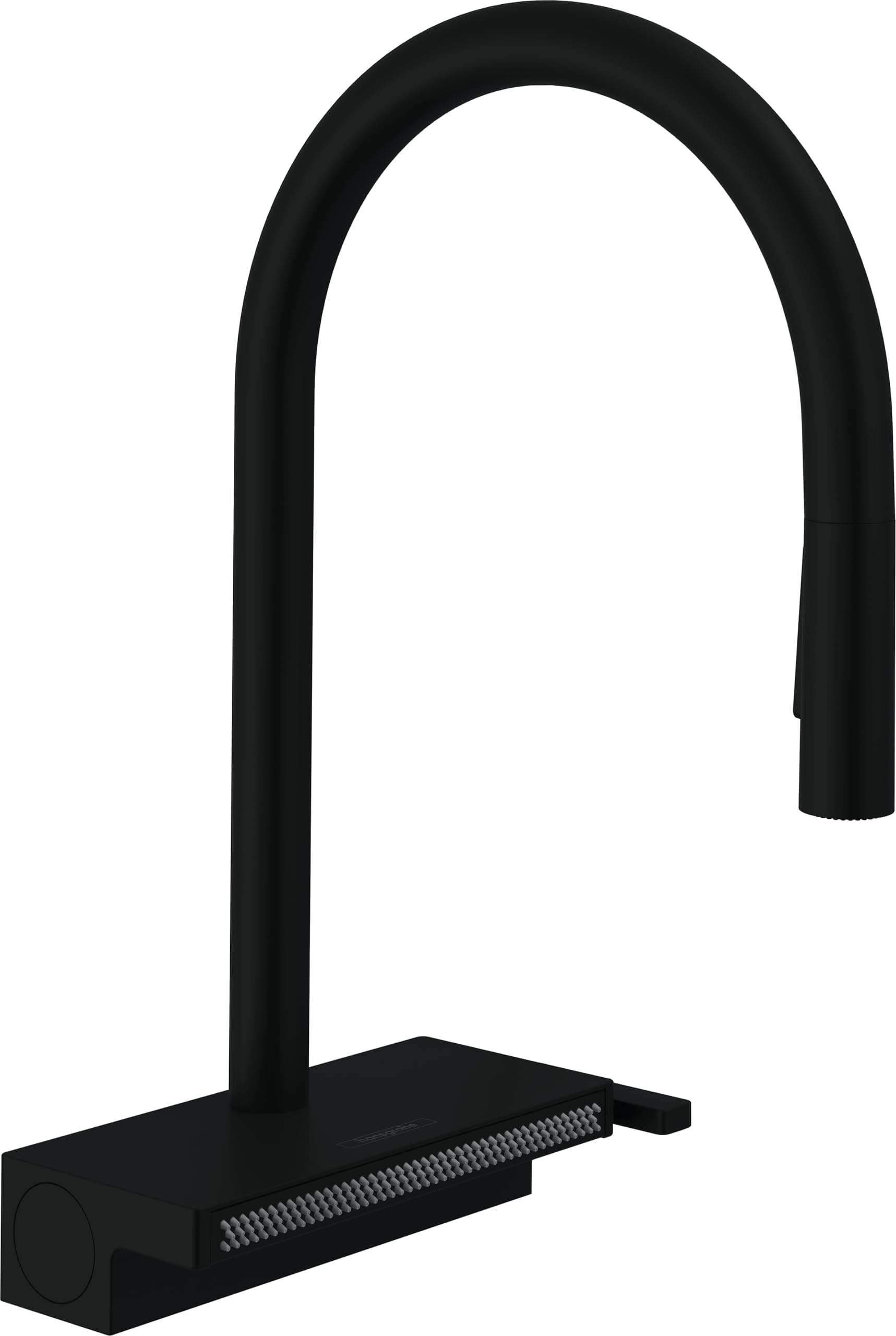 Hansgrohe Aquno Select M81 170 Monomando Cocina con Duchador Extraíble, 3 modos, Acabado negro mate 73831670