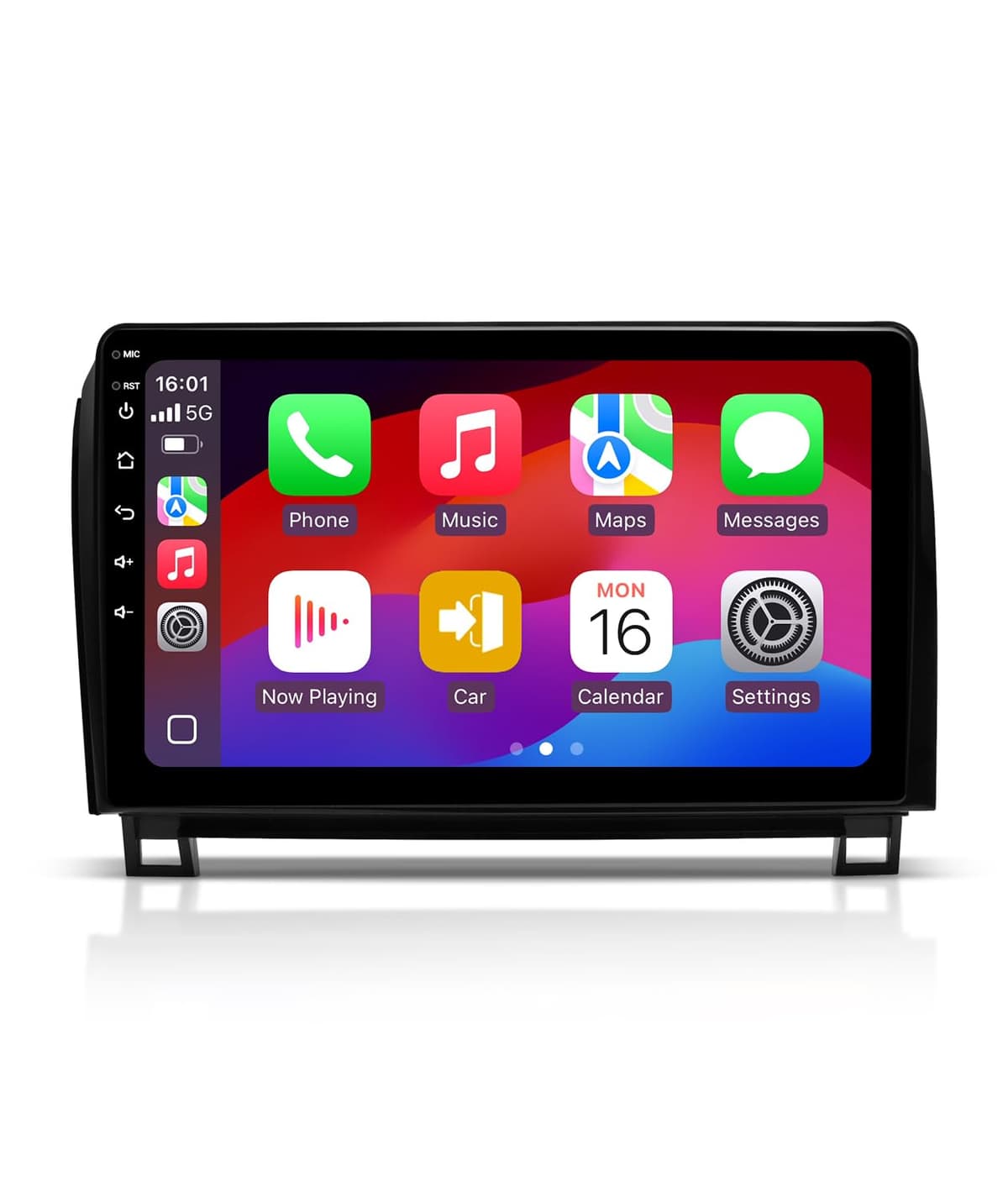 ViaBecs Android 13 Estéreo para Toyota Tundra 2007-2013, Toyota Sequoia 2008-2018, Pantalla Táctil QLED HD de 10.2", 6G+128G con Apple CarPlay inalámbrico, Android Auto, WiFi, DSP, Control en Volante, Radio AM FM B:WITH JBL (CAN005-X)