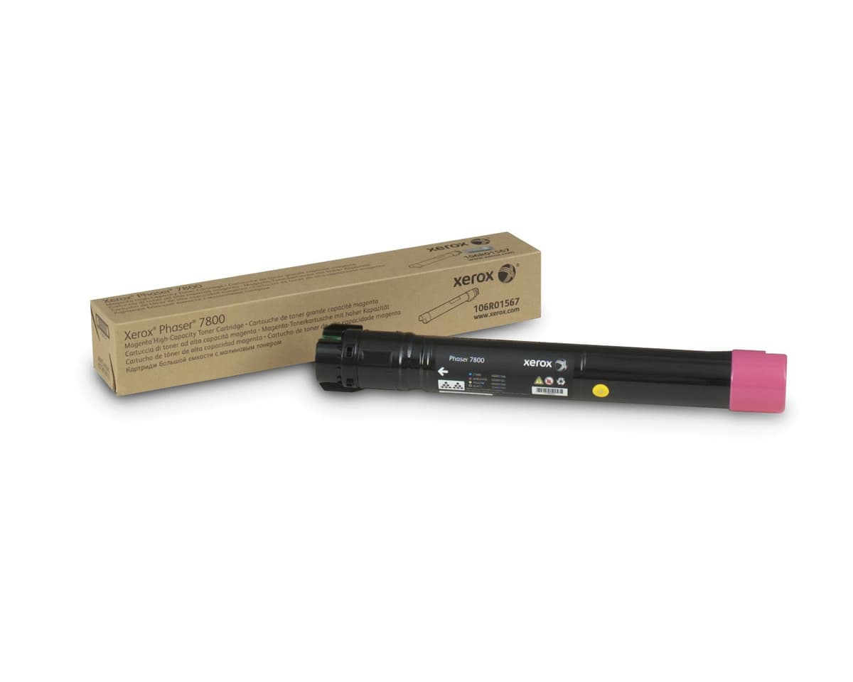 Xerox 106R01567 Toner Magenta High Capacity para Phaser 7800 (17,200 páginas)