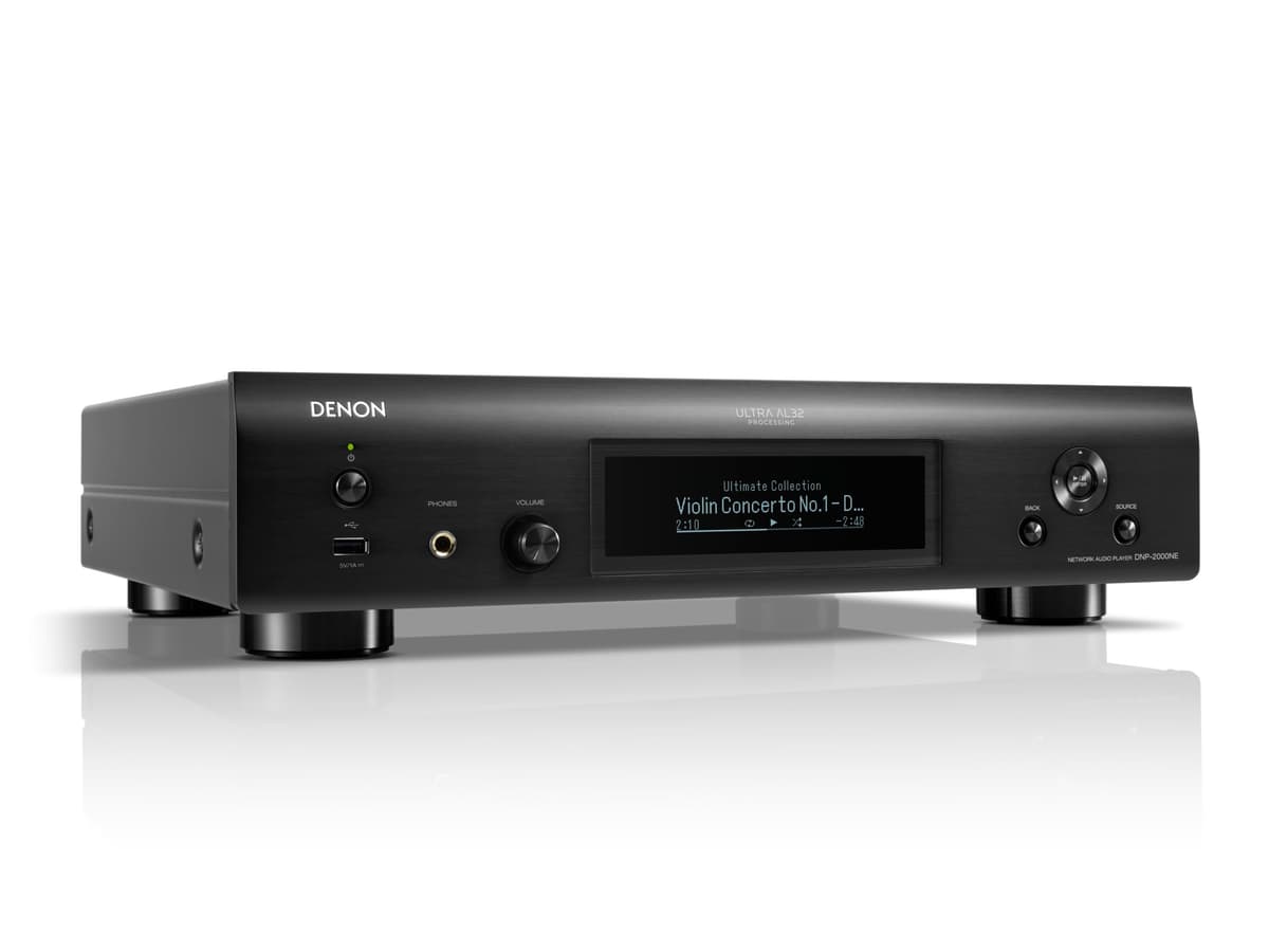 Denon DNP-2000NE Reproductor de Audio en Red con HEOS y Ultra AL32 - Negro