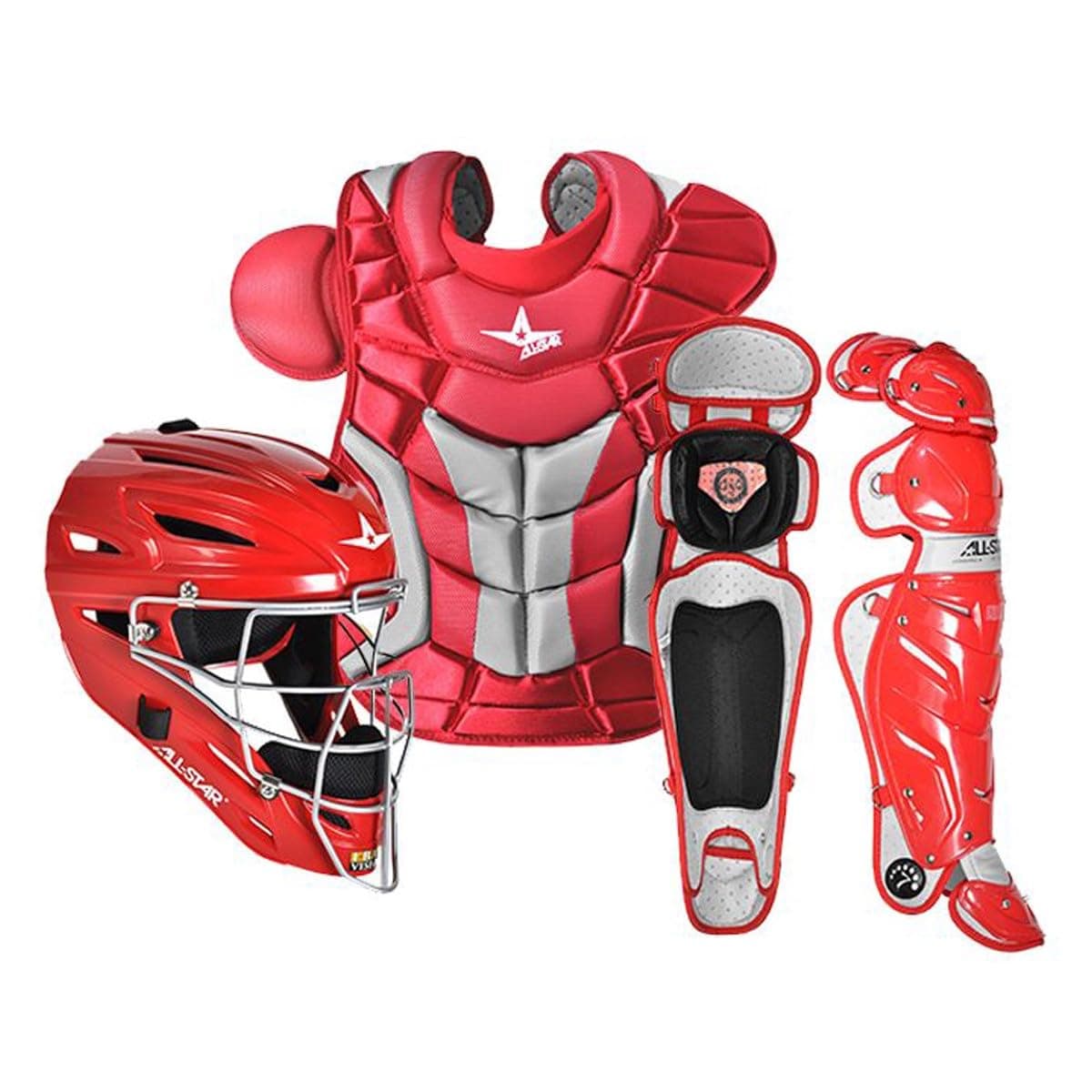 Kit de receptor profesional para béisbol All Star System7 certificado NOCSAE para adultos CKCCPRO1 SC