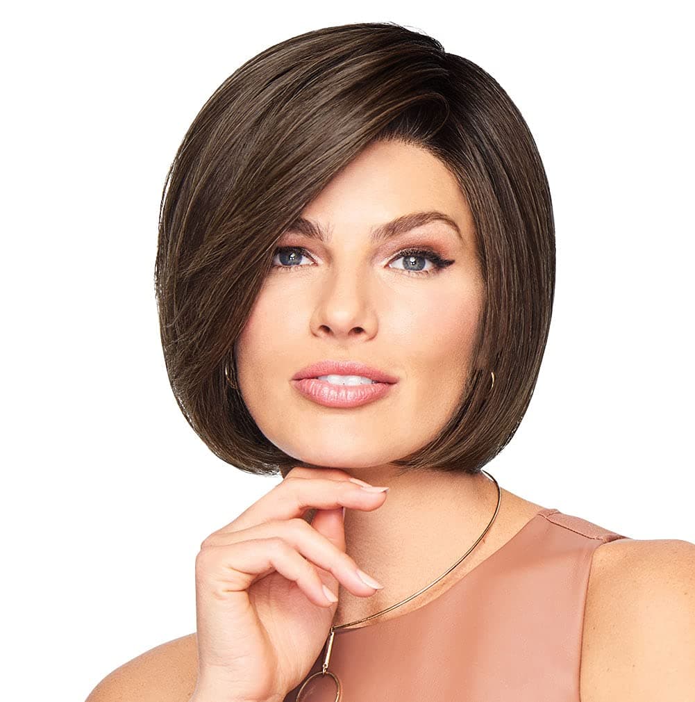 Hair u wear Raquel Welch Let's Rendezvous Bob Chic a la Barbilla, Talla Estándar, SS8/12 Iced Mocha