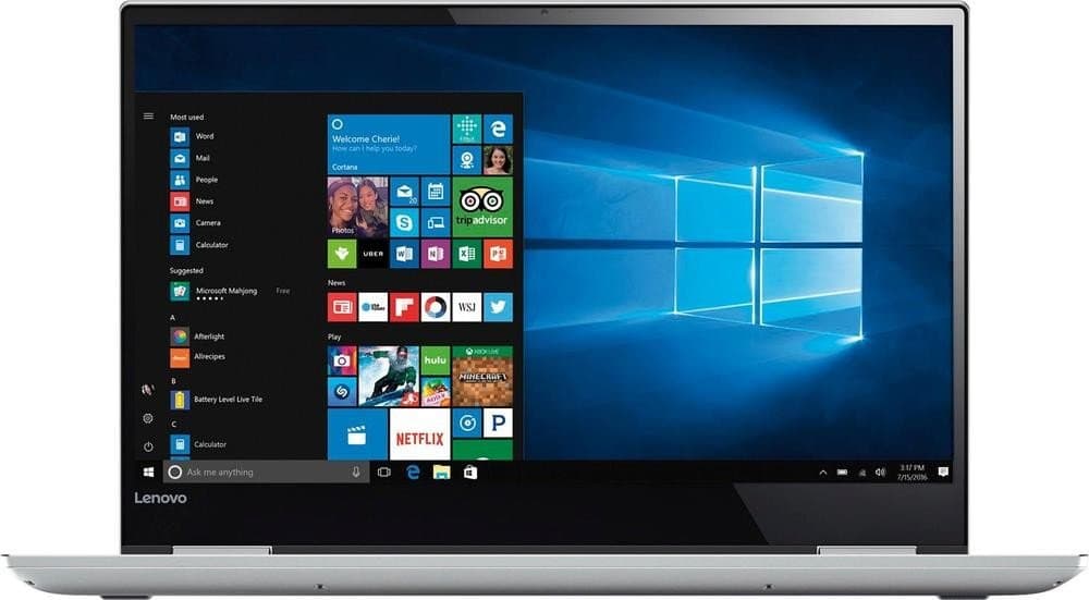 Lenovo Yoga 720 2-in-1 15.6" 4K UHD IPS Pantalla Táctil Ultrabook, Intel Core i7-7700HQ, 16GB RAM, 512GB SSD, NVIDIA GeForce GTX 1050, Thunderbolt, Lector de Huellas, Teclado Retroiluminado -Win10 Lenovo Yoga 15.6