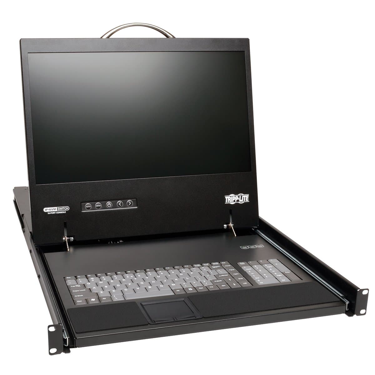 Tripp Lite B070-008-19-IP 8-Port Cat5 1U Rack KVM con LCD 19" y Acceso Remoto IP