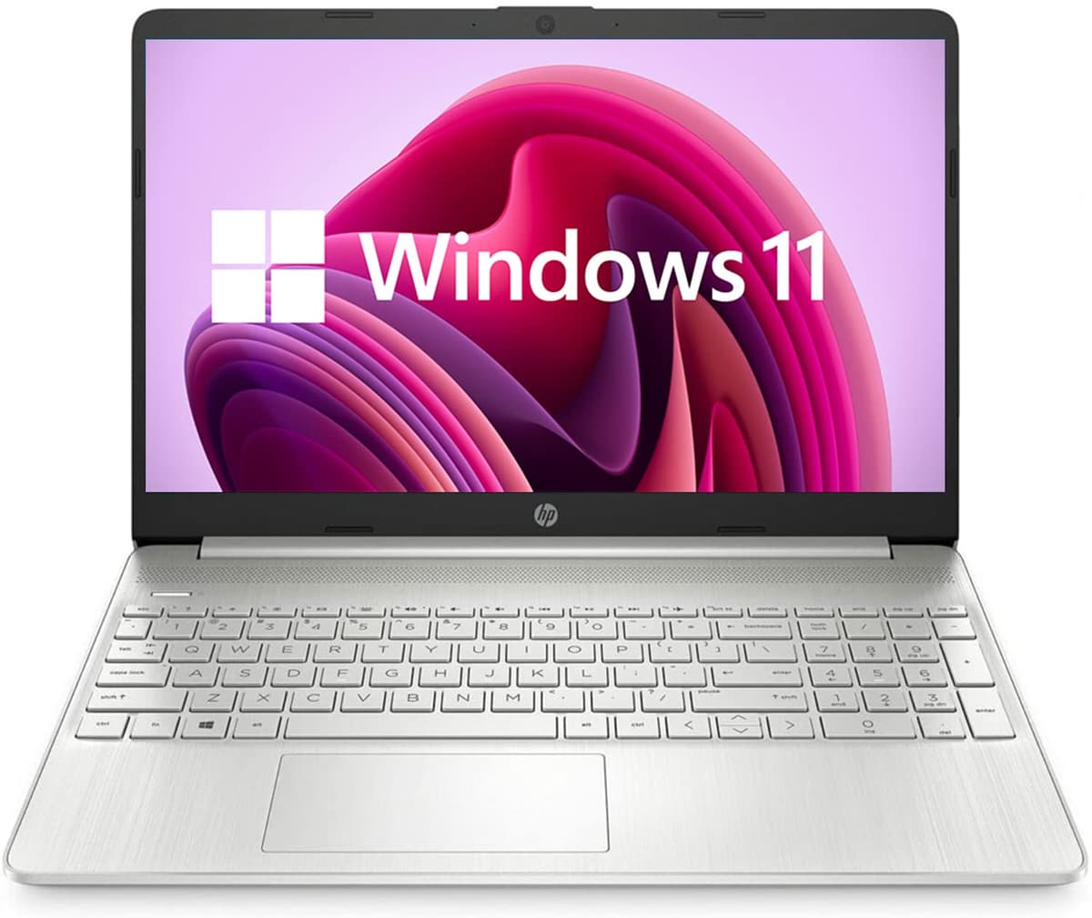 HP [Windows 11 Home] Portátil, 15.6” Full HD, AMD Athlon Silver 3050u, 16GB RAM, 512GB SSD, Lector de tarjetas, USB Tipo-C, HDMI, Cámara web, Wi-Fi, Bluetooth, Plateado