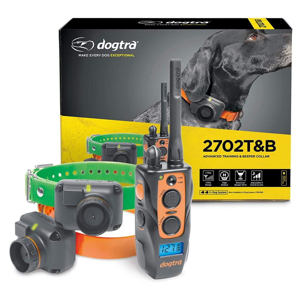 Dogtra 2702T&B - Collar de Entrenamiento Remoto para 2 Perros