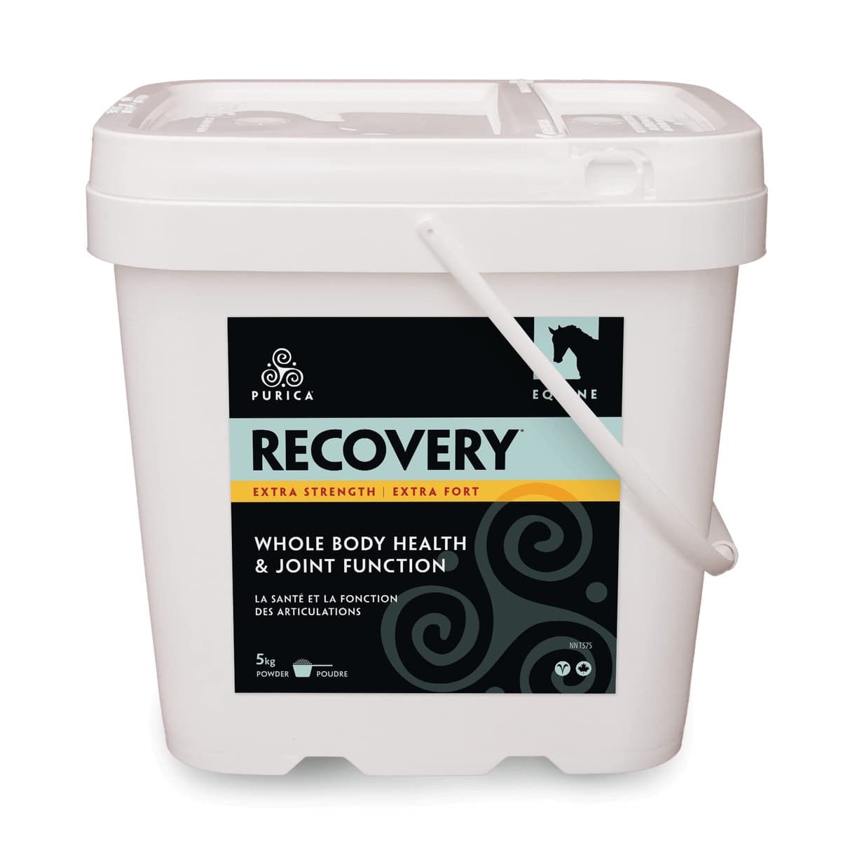 Suplemento Articular Equino PURICA Recovery Extra Strength - Soporte Integral para Caballos - Suplemento Ideal para Caballos Mayores, Incluye Polvo de MSM - 11 lb 665-010