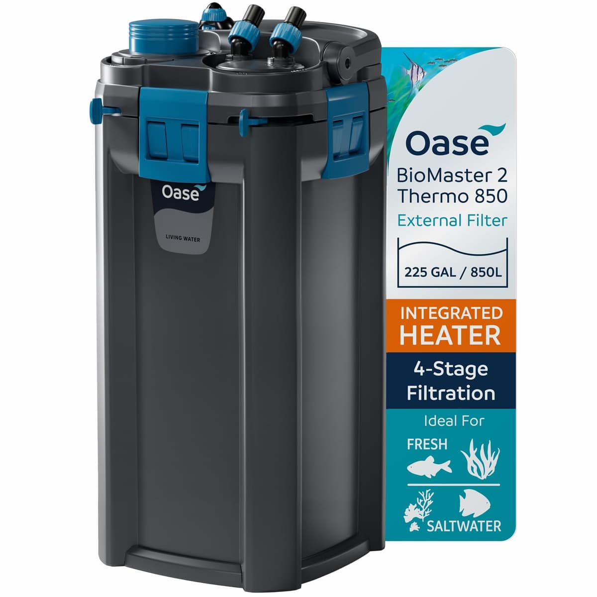 Filtro Canister OASE BioMaster 2 Thermo 850 para Acuarios