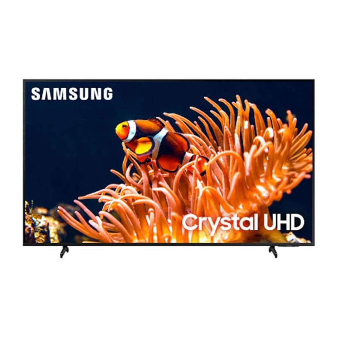 Samsung TV Crystal UHD 4K de 43 pulgadas Serie DU8000 HDR con Object Tracking Sound Lite, Motion Xcelerator 120Hz, Diseño Ultra Delgado, Gaming Hub, Alexa Integrada (UN43DU8000, Modelo 2024) UN43DU8000FXZA