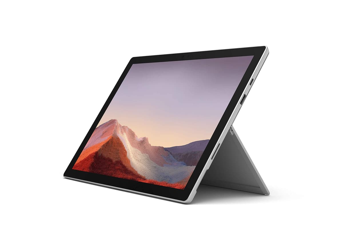 Microsoft Surface Pro 7 - Pantalla táctil de 12.3" - Intel Core i5 de 10.ª generación - 16 GB de memoria - SSD de 256 GB (Modelo más reciente) - Plateado (PUW-00001) (Reacondicionado) PWT-00001