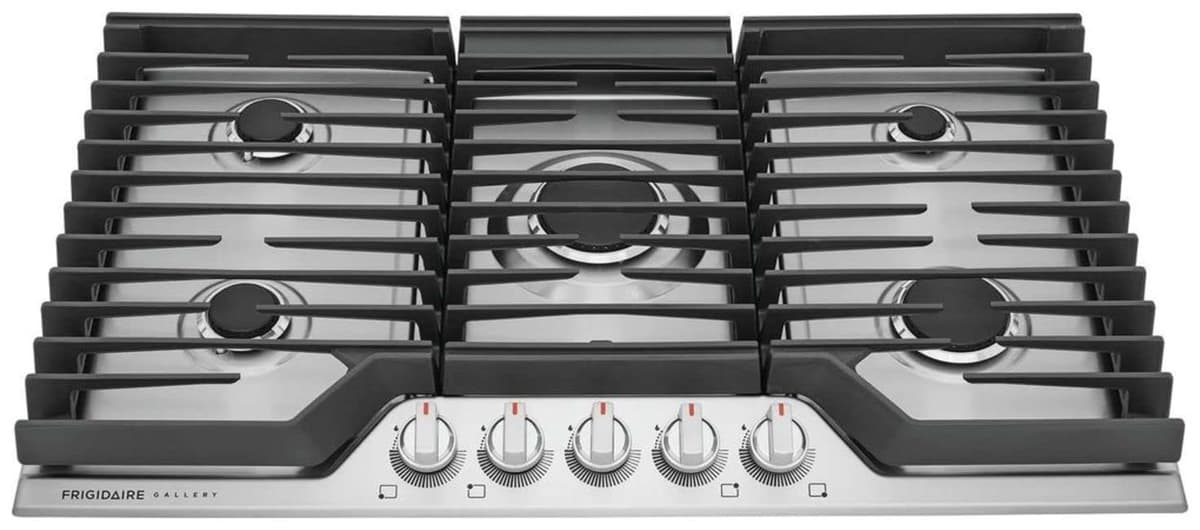 Frigidaire Gallery parrilla/cocina a gas 36'' para motorhome, 5 quemadores, 12,000 BTU GCCG3648AS