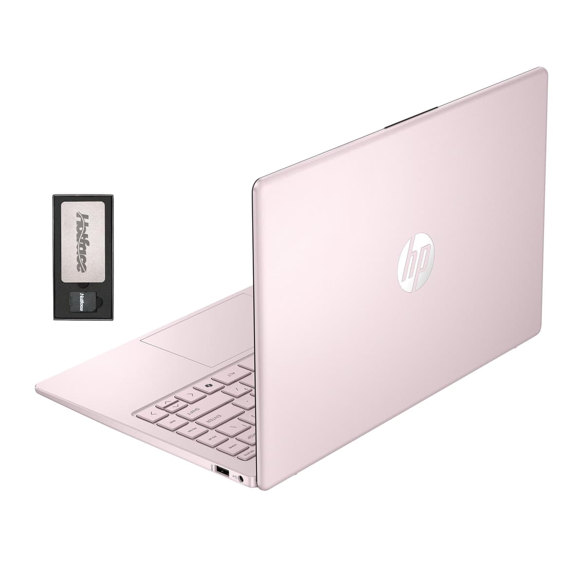 HP insignia 14" HD para Estudiantes y Negocios, Intel N150 (mejor que i3-1115G4), 16 GB RAM, 288 GB almacenamiento (128 GB UFS + 160 GB en base), con 1 año de Office 365 y Copilot IA, cámara web, Bluetooth, Windows 11 S, rosa HP Stream