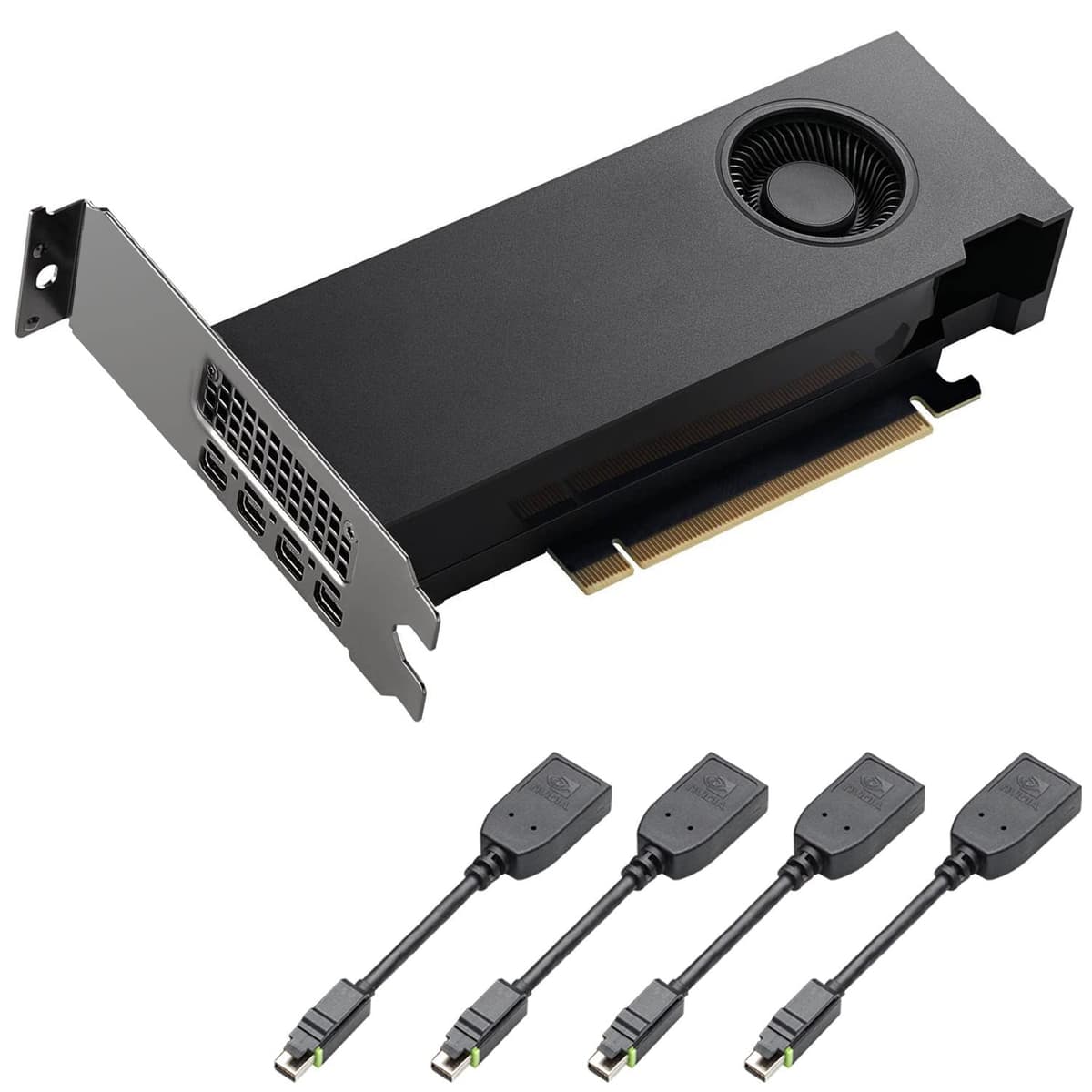 Generic PNY NVIDIA RTX A2000 6GB Tarjeta Gráfica Profesional (VCNRTXA2000ATX) (Reacondicionada)