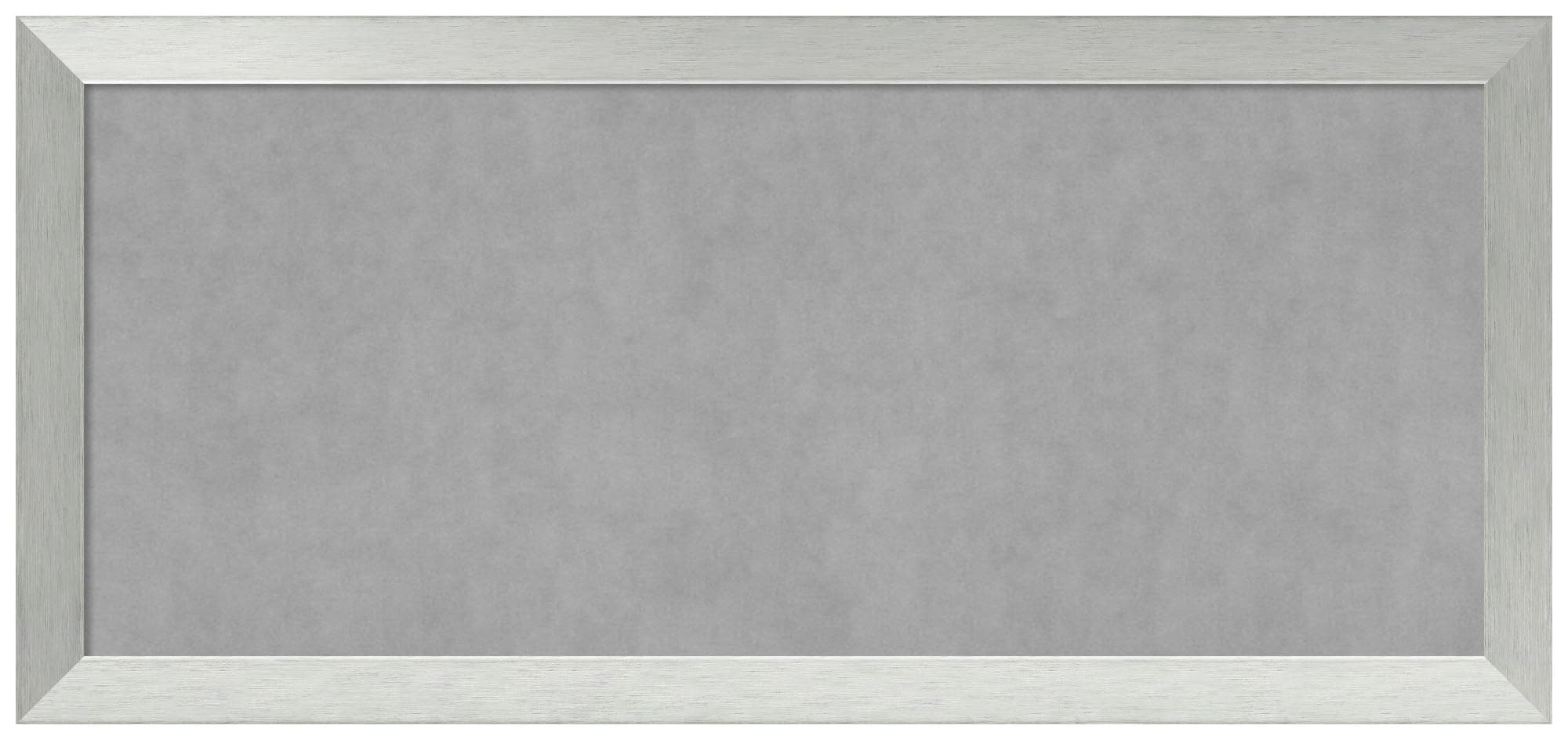 Tablero magnético Amanti Art marco plata cepillada 52 x 24 28588191750