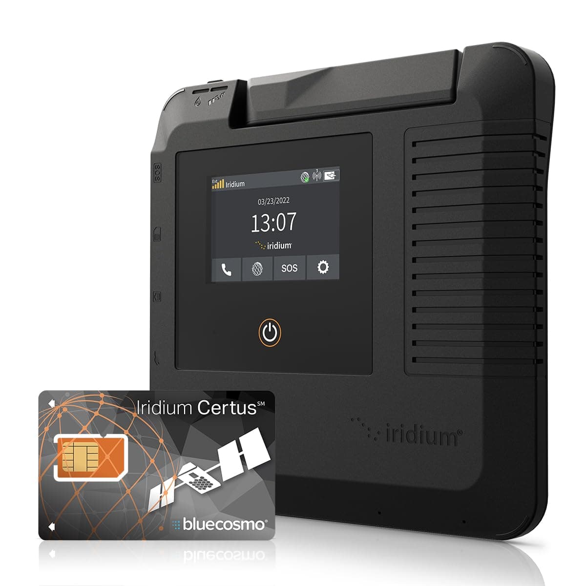 BlueCosmo Iridium GO! exec Dispositivo Satelital Portátil WiFi para Llamadas, Mensajes y Datos con SIM de Servicio Mensual 9765