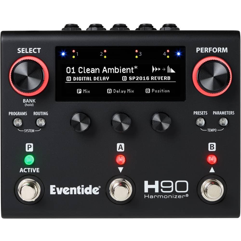 Pedal Multiefectos Harmonizer Eventide H90 - Edición Limitada Dark 1225-010