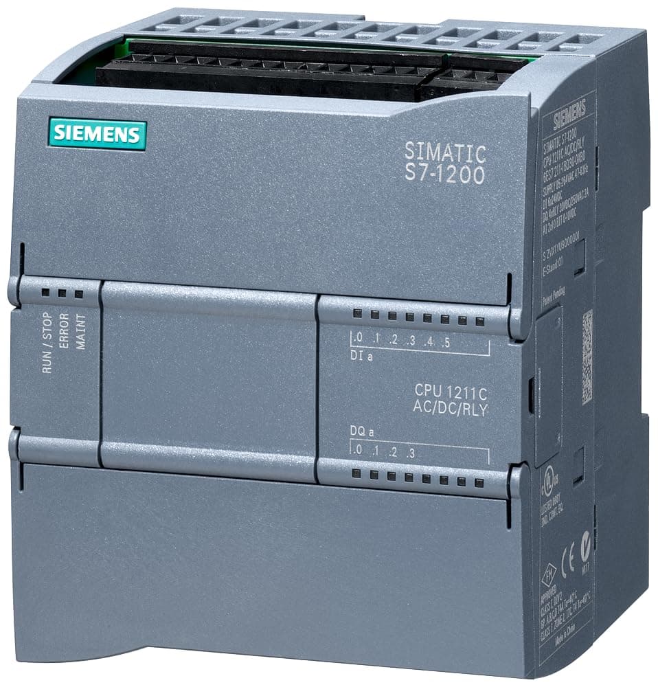 Siemens 6ES7 211-1BE40-0XB0 SIMATIC S7-1200 CPU 1211C compacto, AC/DC/Relay