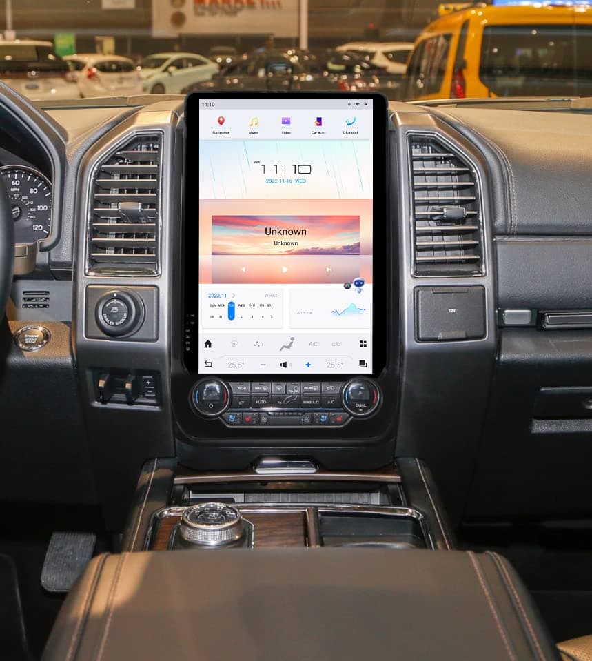 VIKNAN Autoradio Android 14.4" para Ford Expedition 2018-2022 - GPS, CarPlay, Android Auto
