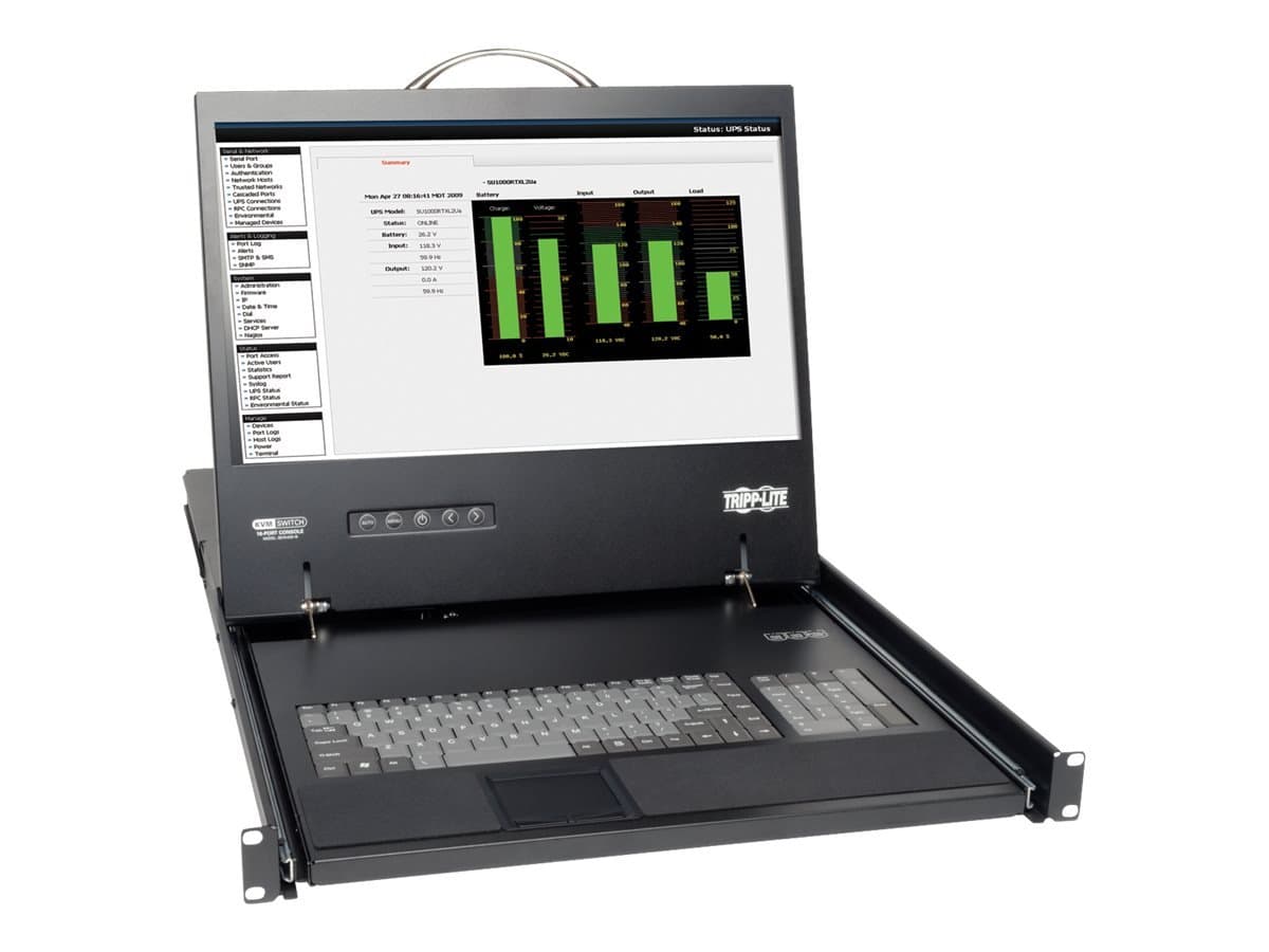 Tripp Lite B070-008-19 KVM Rack 8 puertos con LCD 19" integrado