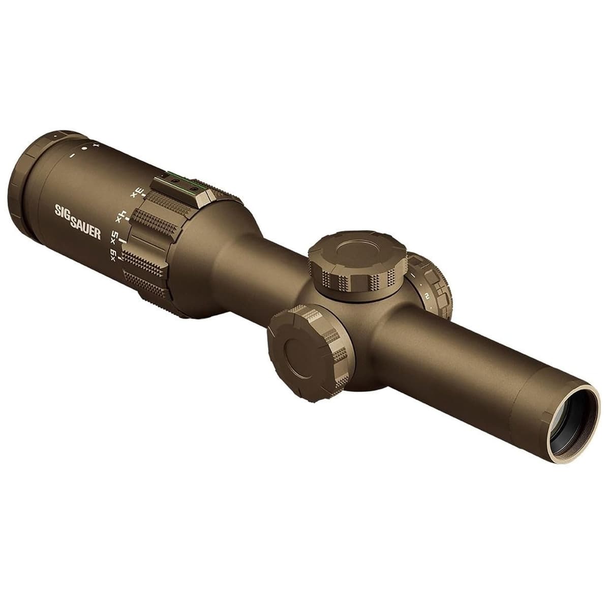 SIG SAUER TANGO6T 1-6x24mm 30mm SFP con Retícula FL-6 Hellfire y Palanca SOT61230