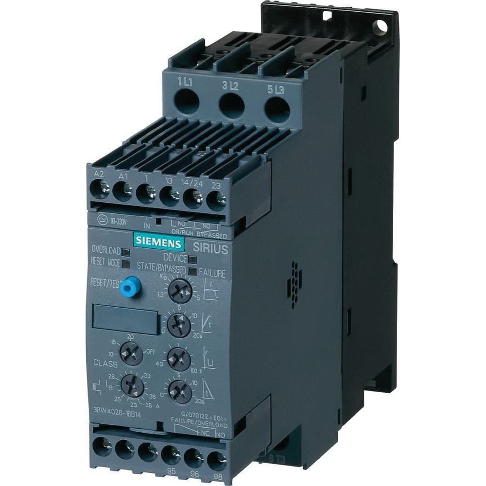 3RW4026-1BB14 | SIEMENS Sirius Arrancador suave 25A 11KW/400V 110-230VAC/DC
