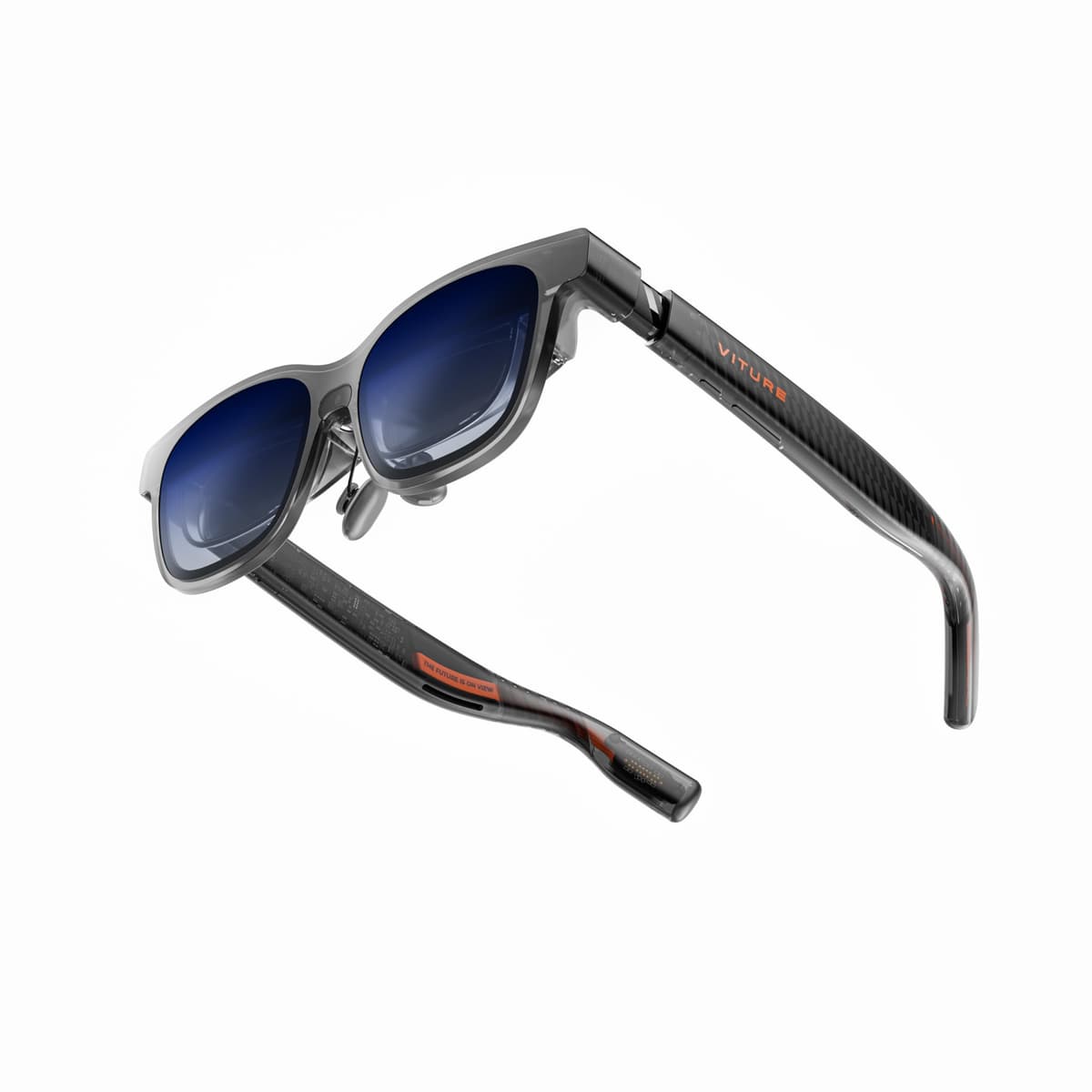Gafas VITURE Luma Pro XR - Pantalla ultra nítida de 152” 1200p, 1000 nits, campo de visión de 52°, ajustes de atenuación, gafas AR para iPhone 17/16/15, Android, Mac, PC, Steam Deck, primera experiencia XR para Switch 2 V1251