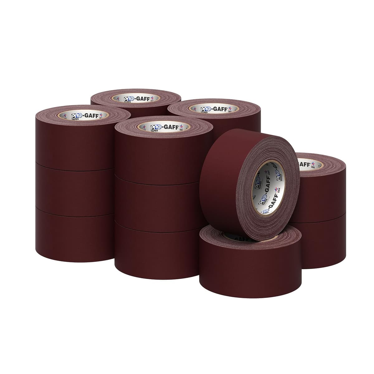 Cinta Gaffers Pro Gaff 3" x 55 yd - Burgundy Pro-Gaffer-11-3x55-BU