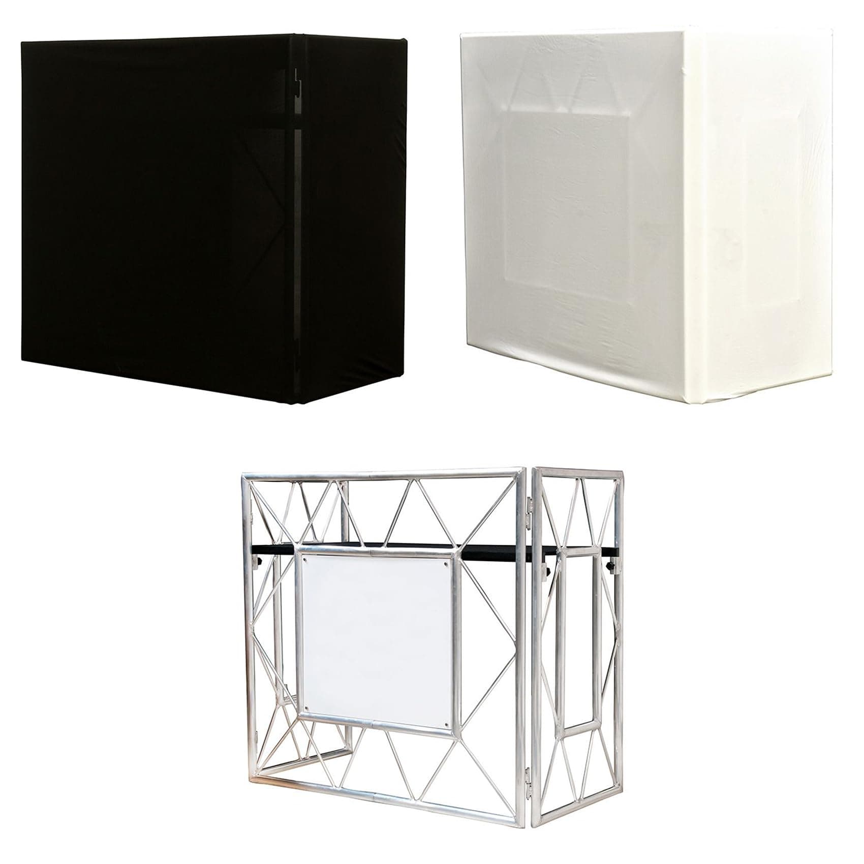 Audiosavings Pack: ADJ Pro Event Table 2 + Scrims Negro y Blanco Pro Event TBL 2+Black+White Scrims