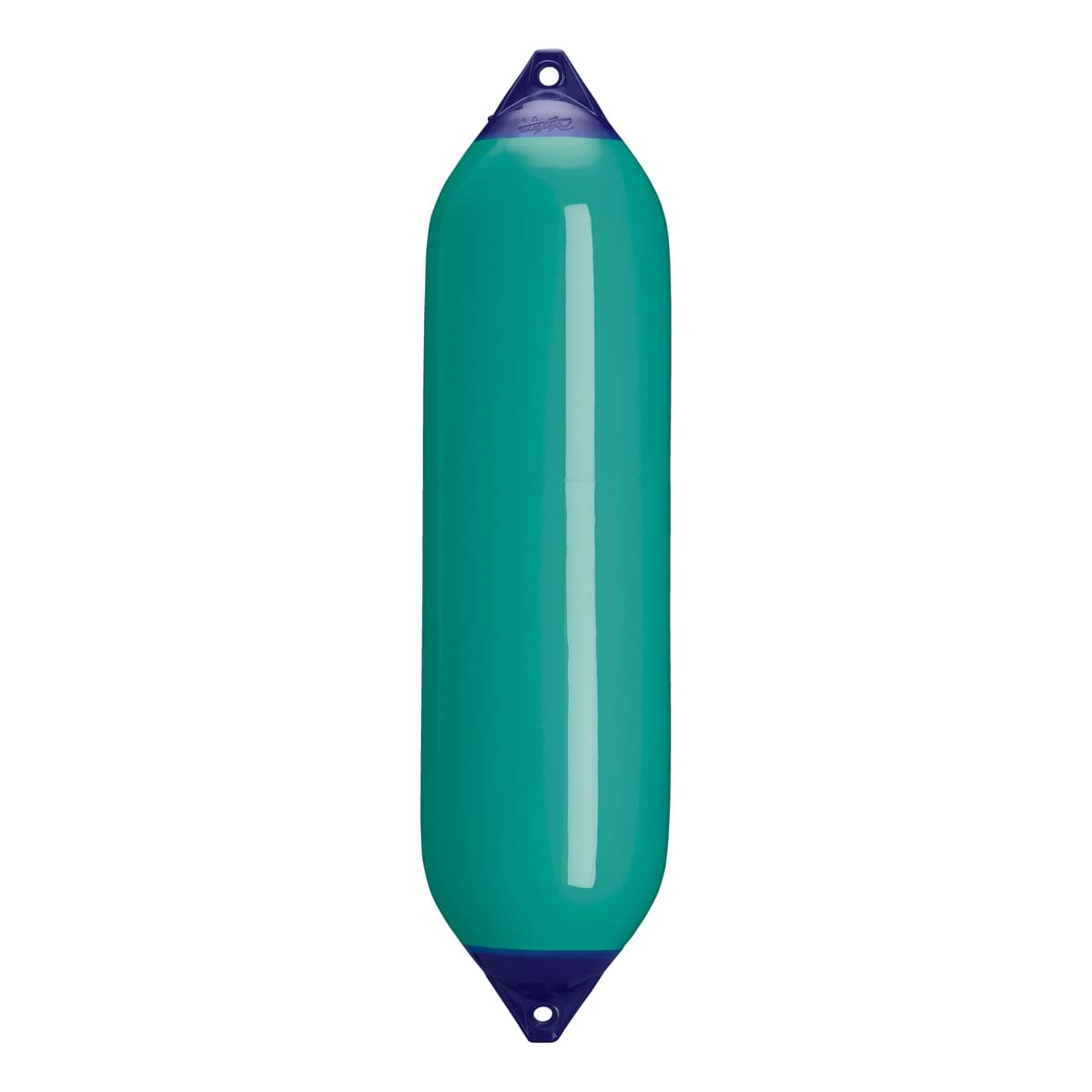 Polyform F-8 F-Series Fender para embarcación - Azul estándar con cuerda (F-8) 89-038-570