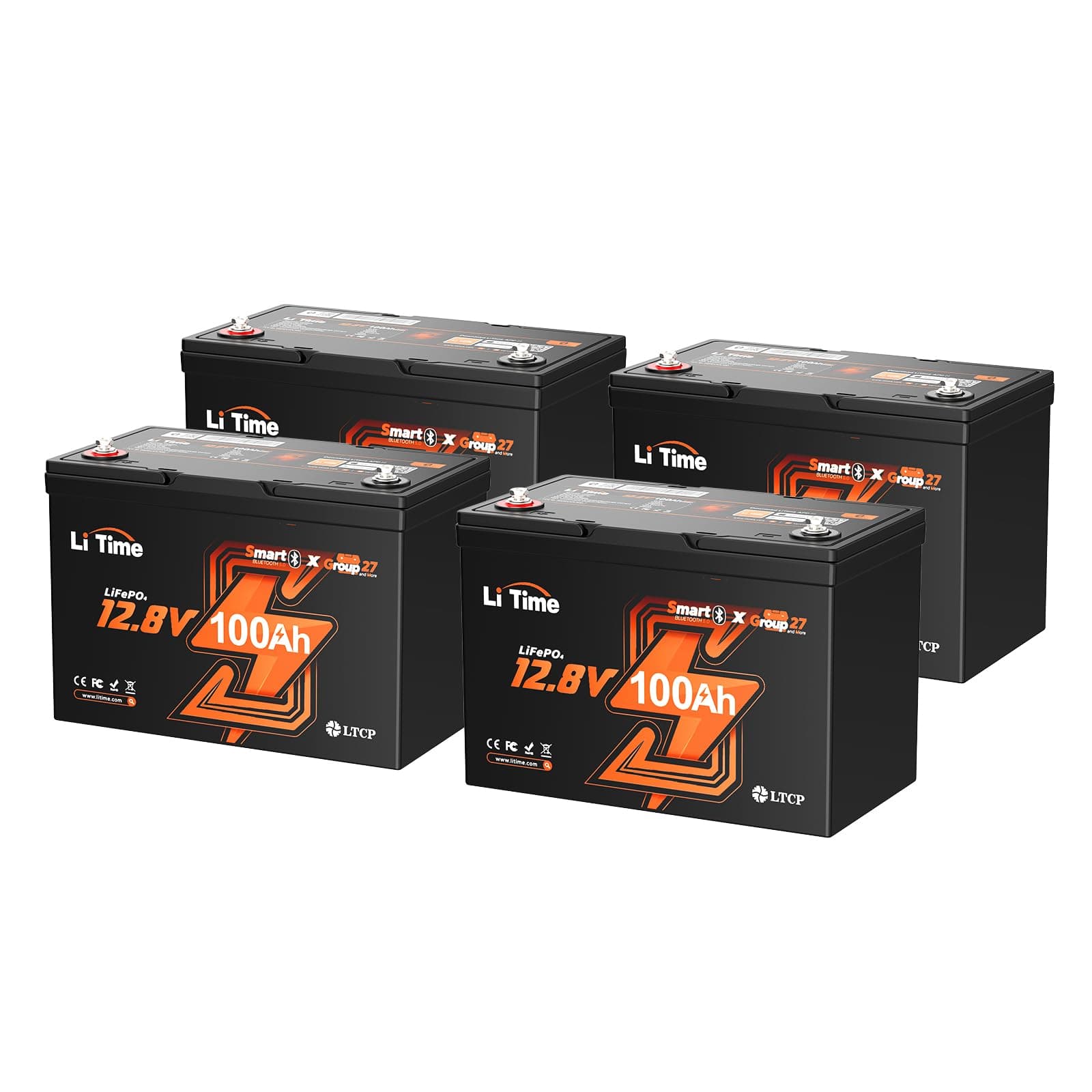 Litime A L12V100-100-GROUP27-BT-4-A90