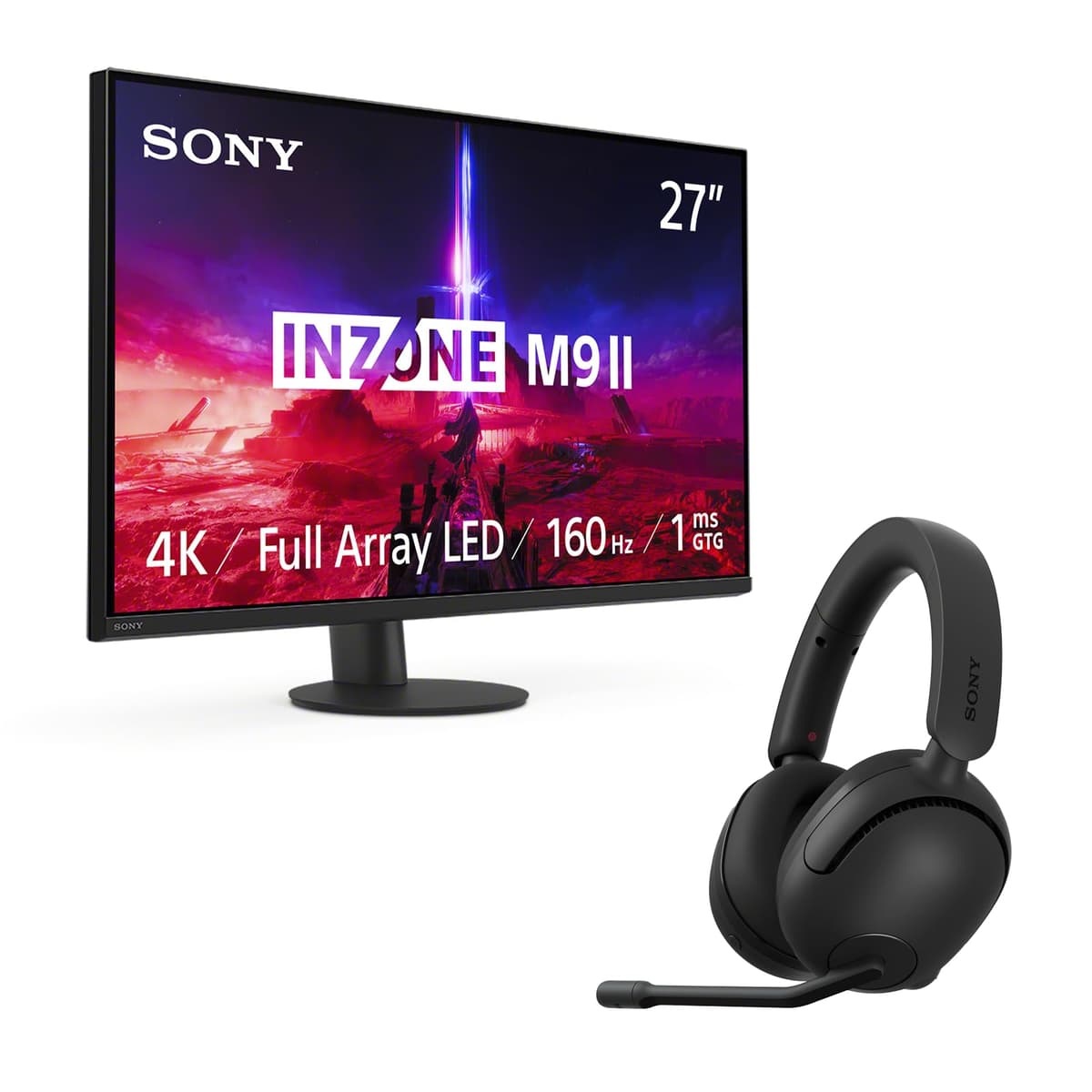 Sony INZONE H5 Audífonos Gaming Inalámbricos con Sonido 360 Personalizado y Micrófono AI RM