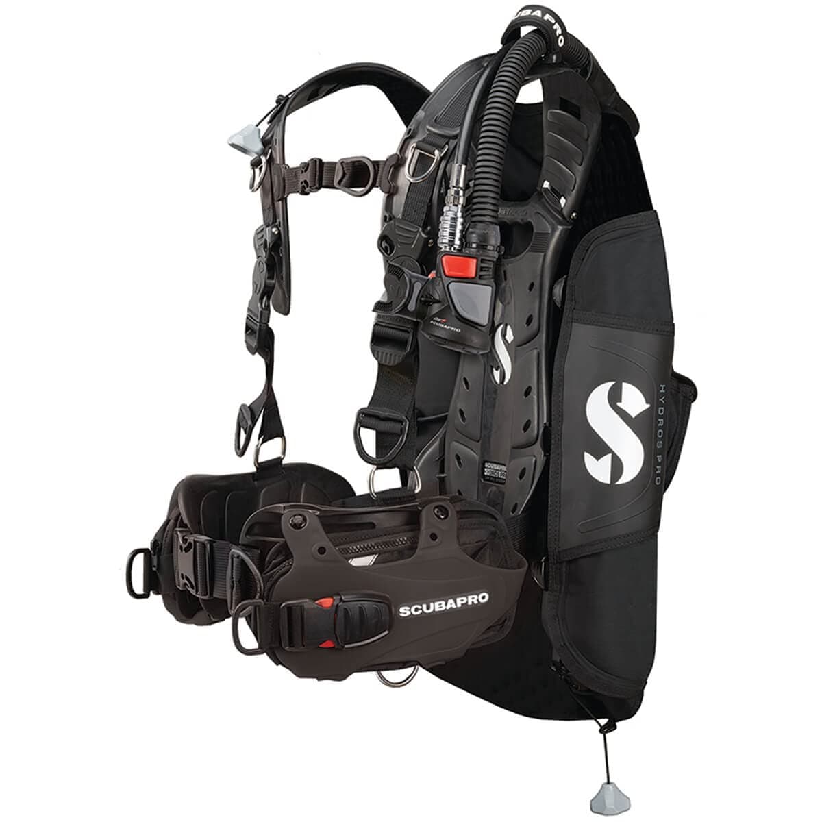 Scubapro Hydros Pro BCD Hombre con Air2 Negro Talla L 21.730.440
