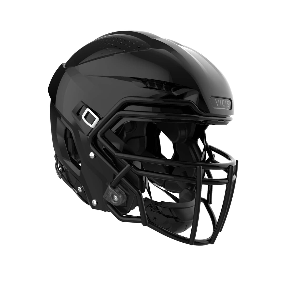 VICIS ZERO2 Trench Casco de Fútbol, Protector Facial SC-223-S Adjunto, Negro, Extra Grande
