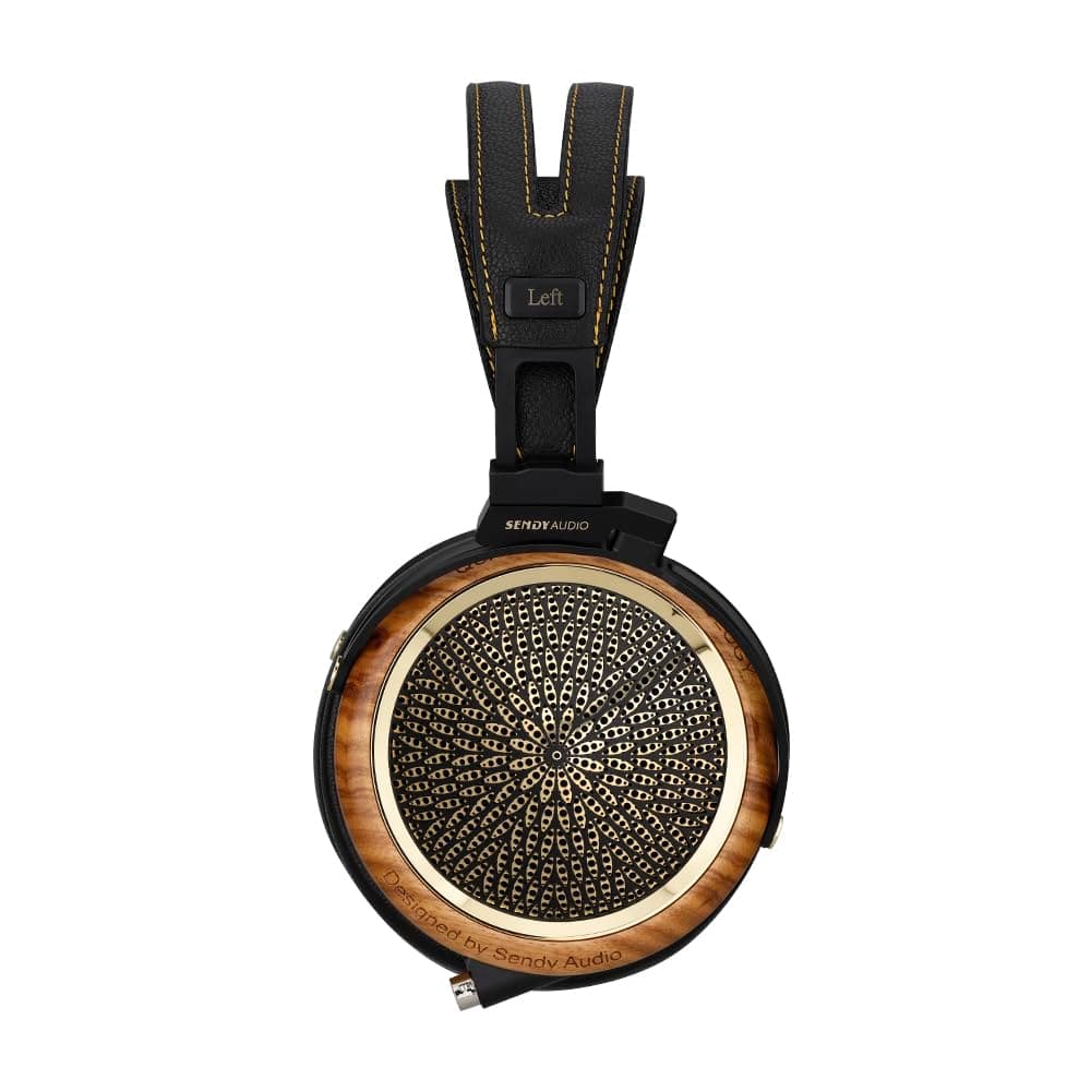 SENDYAUDIO Peacock Gold Auriculares Planar Magnéticos HiFi de Madera