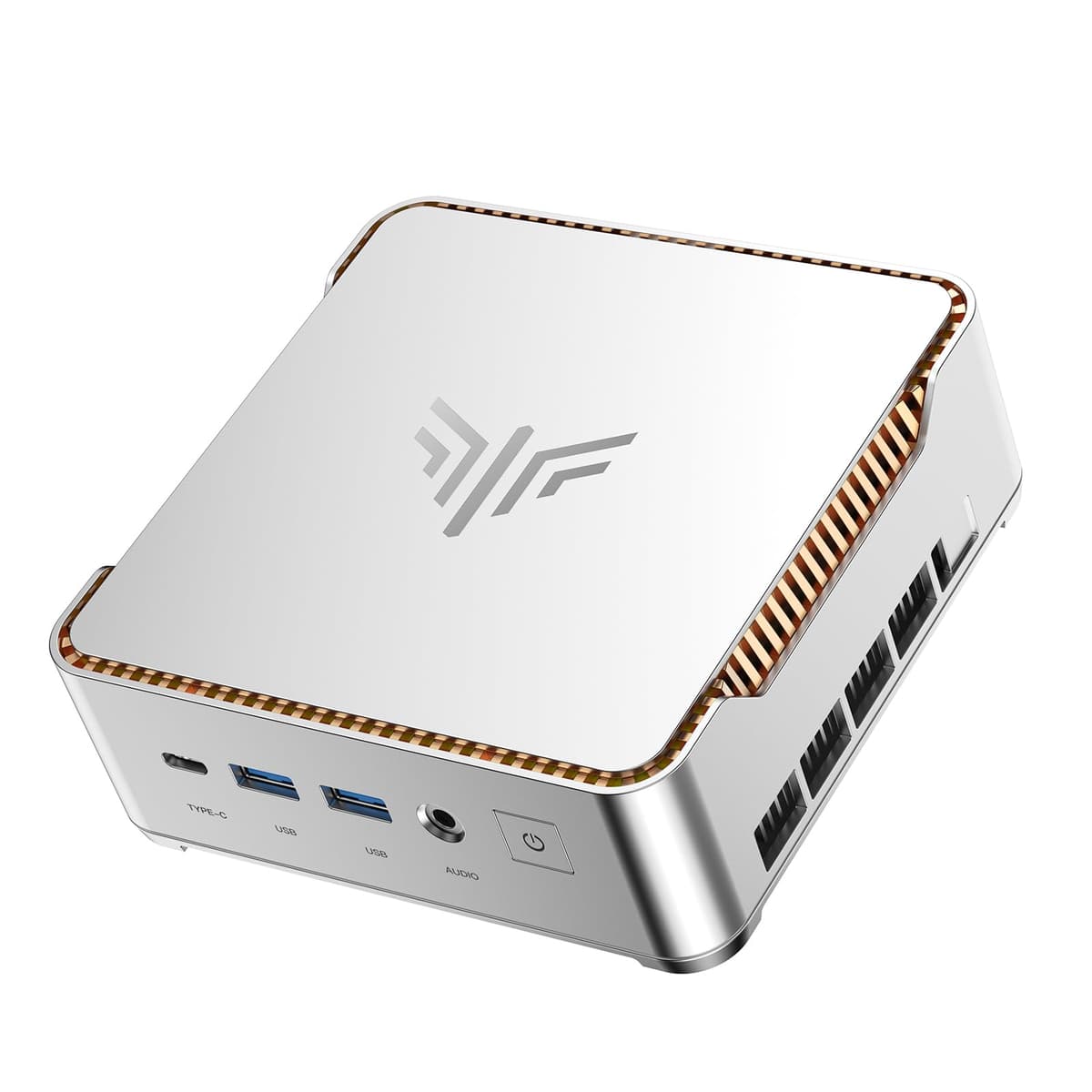 KAMRUI Pinova P2 Mini PC, Core i5-12600H (12C/16H, 4,5 GHz), 32 GB DDR4 1 TB NVMe SSD, Mini PC, 18 MB Smart Cache, Triple pantalla 4K (DP+HDMI+USB-C)/WiFi 6/BT5.2 Micro PC para hogar/oficina/negocios