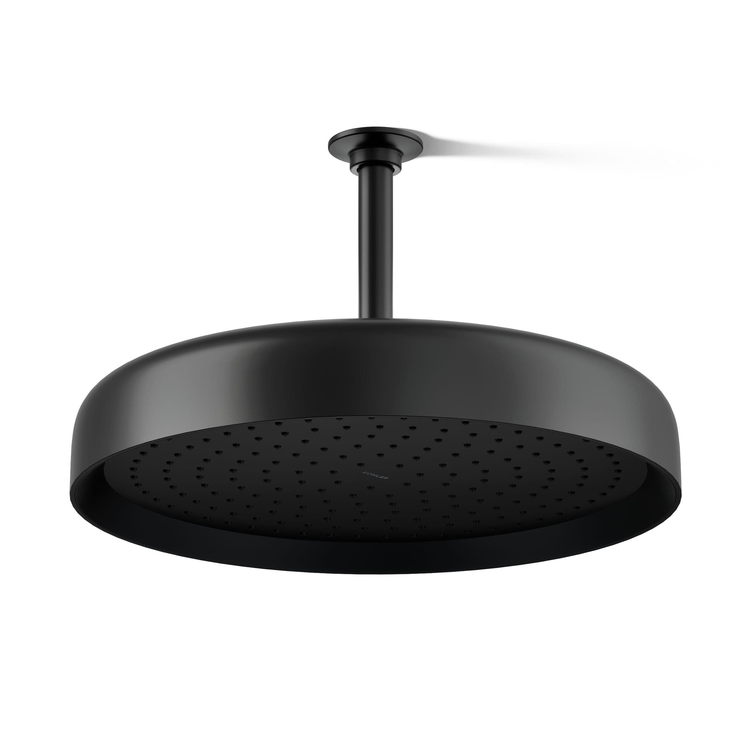 Cabezal de Ducha Kohler Statement K-26292-BL Round 14" Rainhead 2.5 gpm Mate Negro