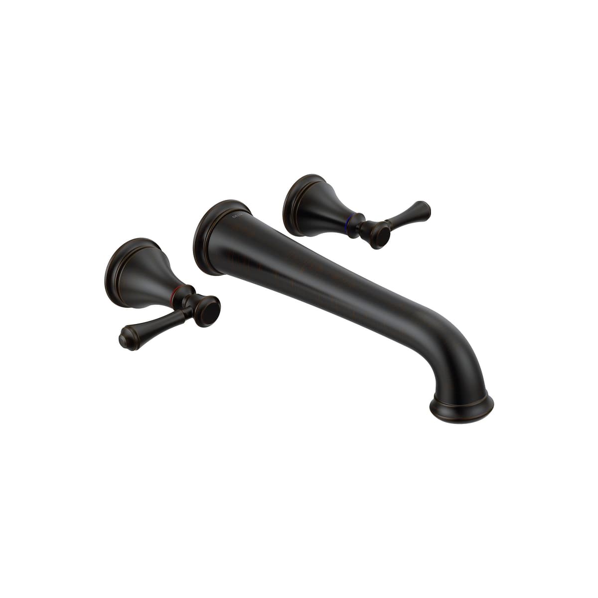 Delta T5797-RBWL Grifería de Pared para Bañera 3 Agujeros, Acabado Venetian Bronze (Válvula No Incluida)