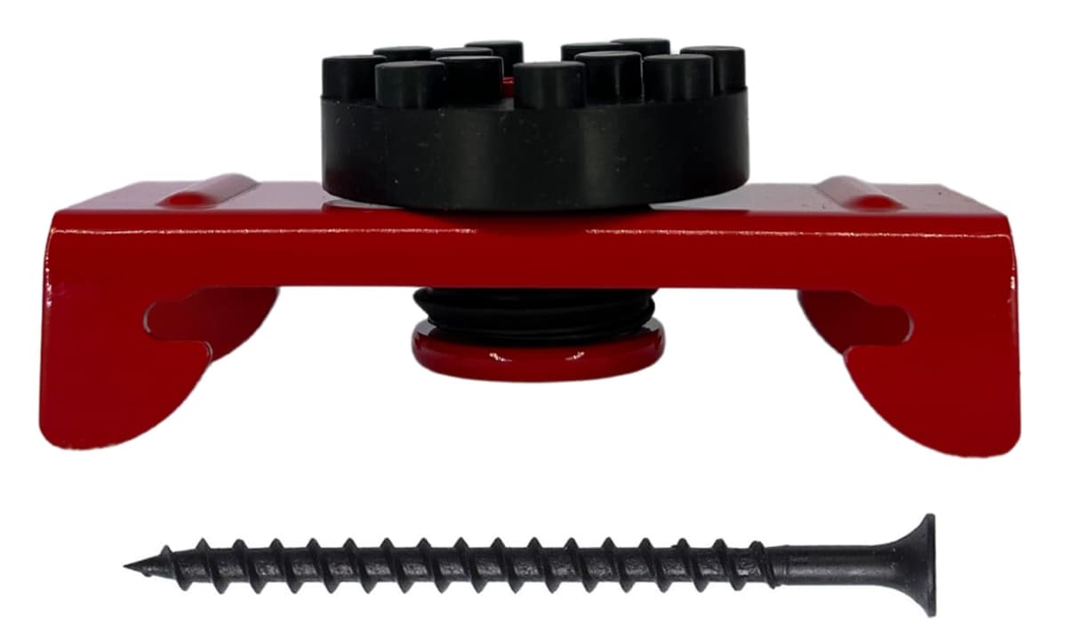Trademark Soundproofing Genuine RSIC-1 Resilient Sound Clip con tornillos de montaje - Pack (300) IL-51