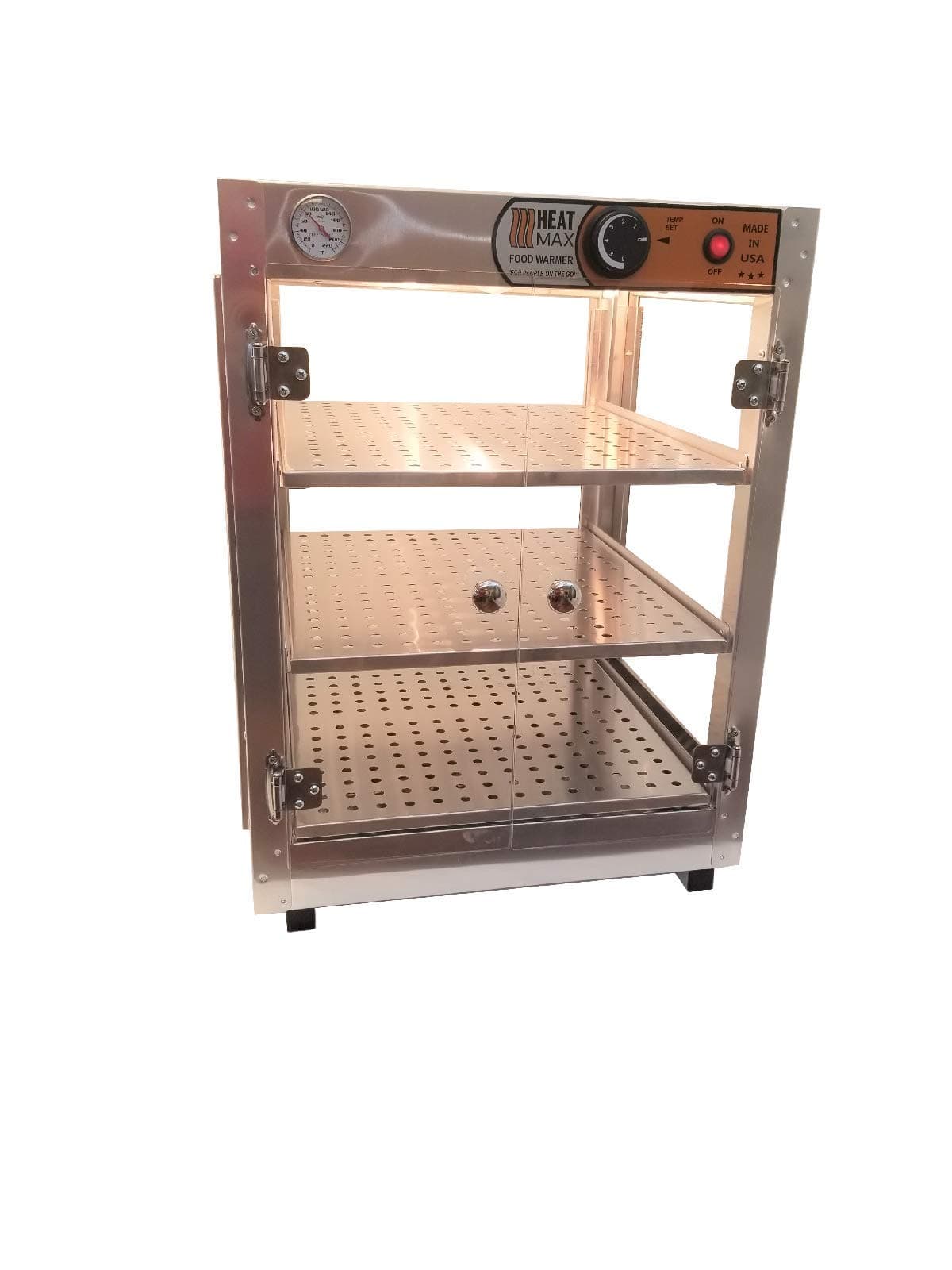 Calentador de alimentos/pizza HeatMax 181824, UL certificado, hecho en USA