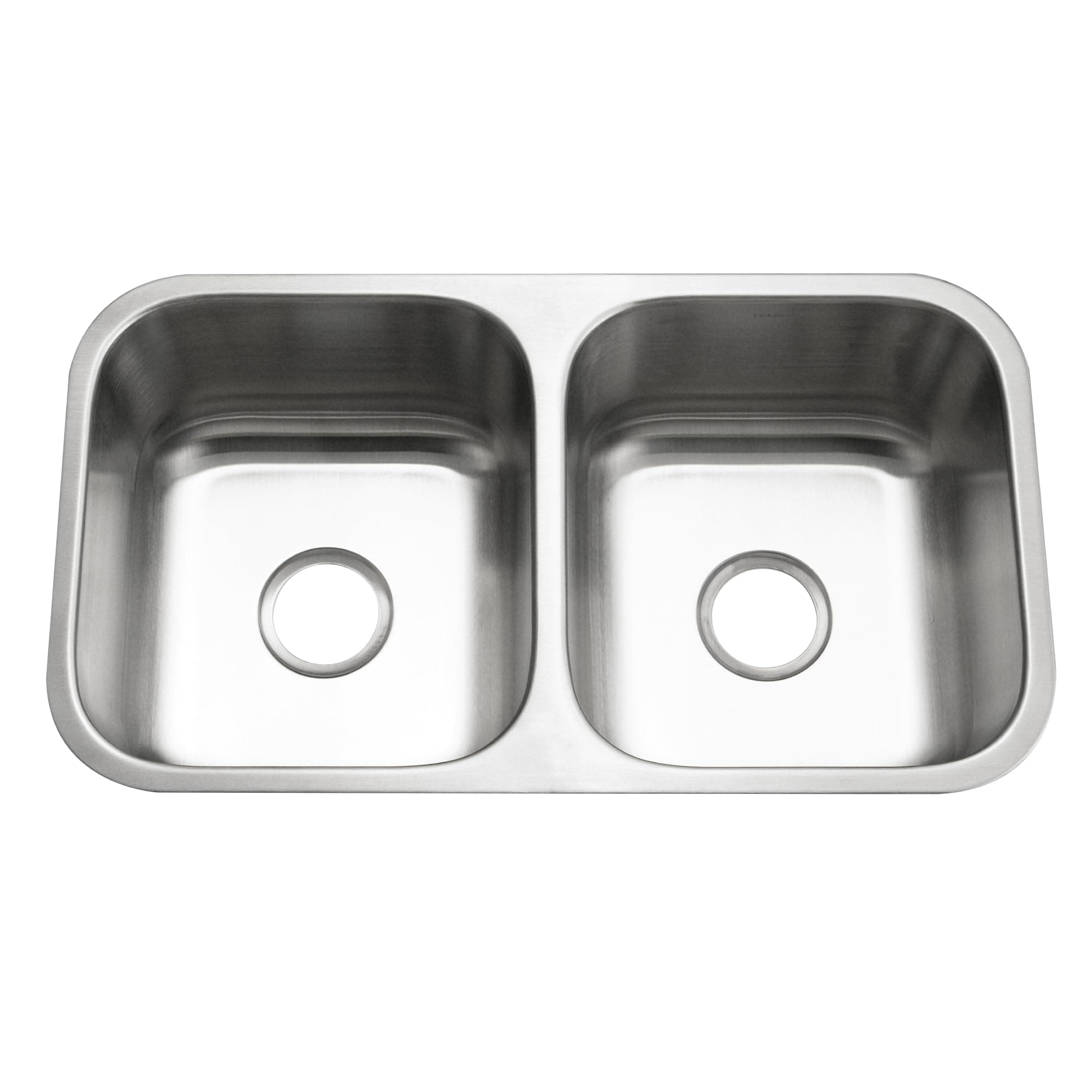 Houzer Eston - Fregadero 31" undermount 50/50 doble cubeta STD-2100-20