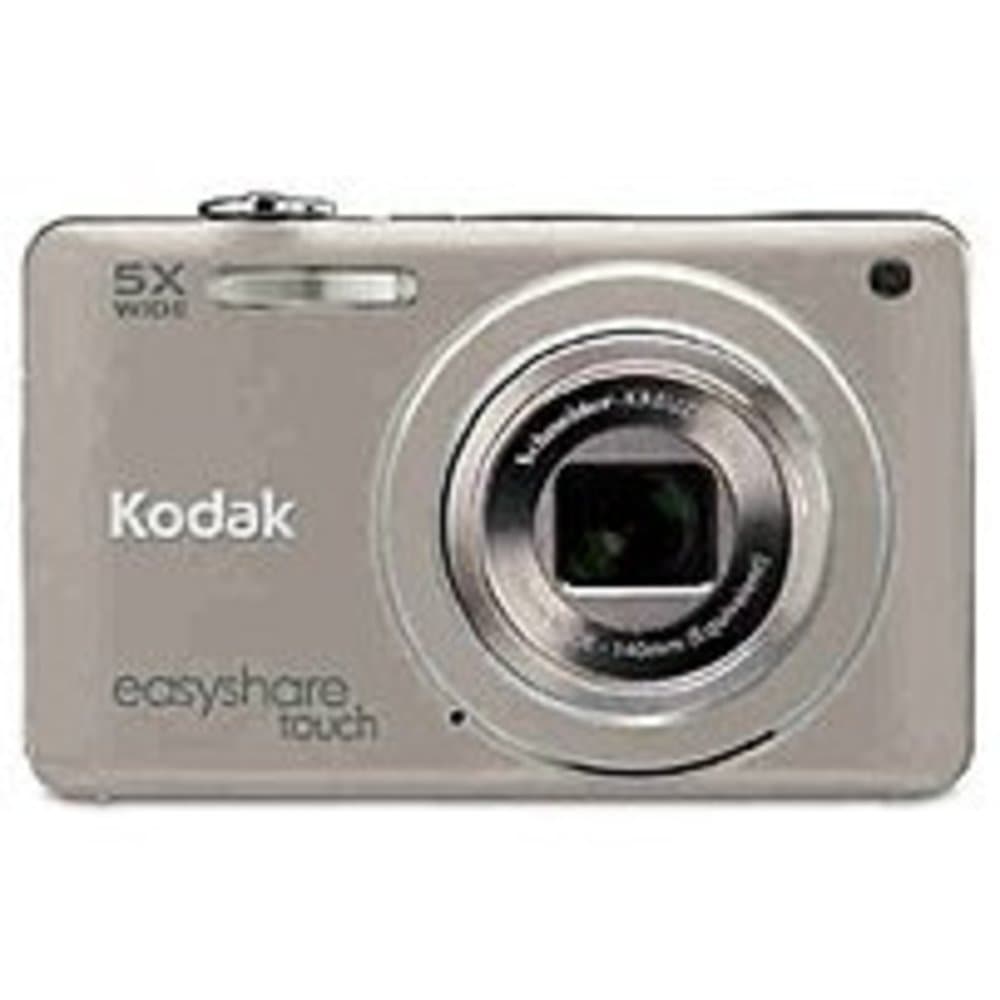 Cámara digital Kodak Easyshare Touch M5370 16 MP con zoom óptico 5x, grabación de video HD y pantalla LCD táctil capacitiva de 3.0 pulgadas (plateada)