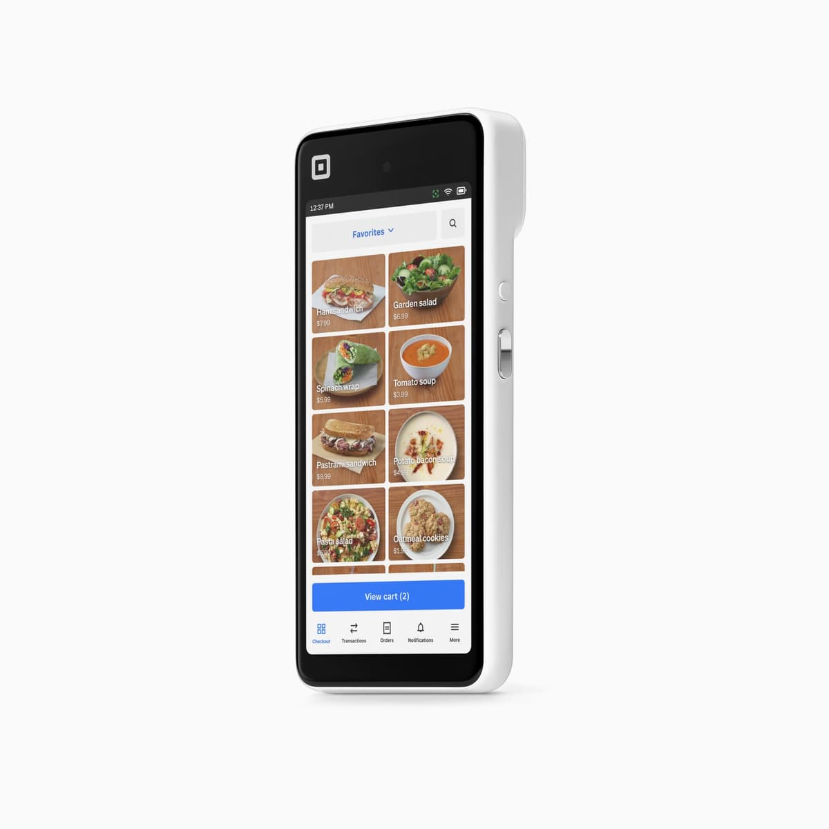 Square Handheld POS portátil para aceptar pagos en restaurantes, retail, belleza y servicios profesionales A-SKU-0881