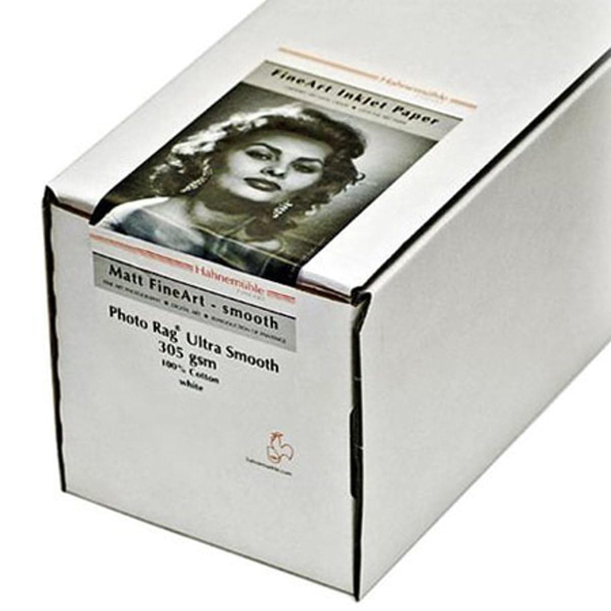 Hahnemühle Photo Rag Ultra Smooth 305 gsm rollo 44" x 49' (3" core) 10643190
